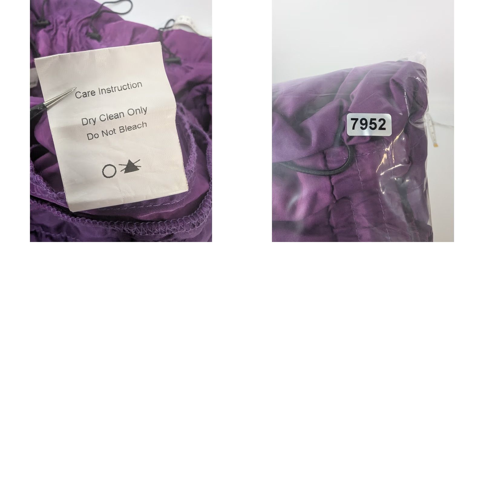 Vintage EPTM. Jogger Pants XL-36 Purple Bungee Drawstring Utility 40" Inseam Tracks Activewear Men Venise Size US 36 / EU 52 - 9 Thumbnail