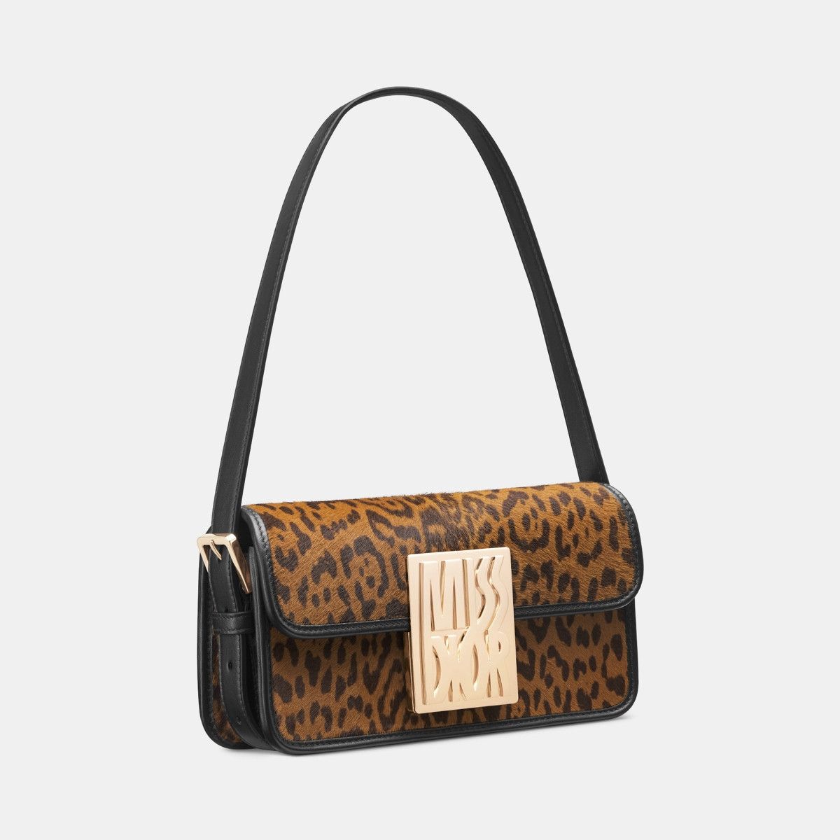 Dior o1bcso1str0226 Size:OS/Miss Dior Flap Bag in Brown/Black Size ONE SIZE - 1 Thumbnail