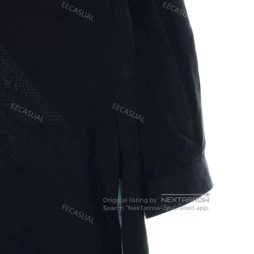 Yohji Yamamoto Yohji Yamamoto Black Logo Long Sleeve Shirt. Size US L / EU 52-54 / 3 - 7 Thumbnail
