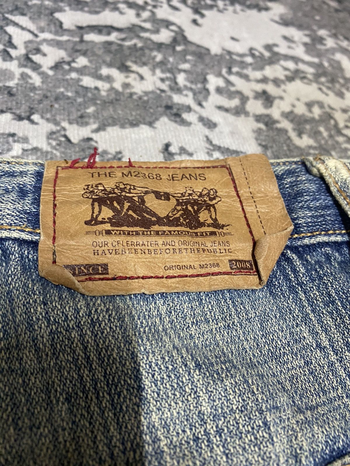 Japanese Brand Japanese Brand The M2368 Jeans Distressed Denim Pants Size US 30 / EU 46 - 15 Thumbnail