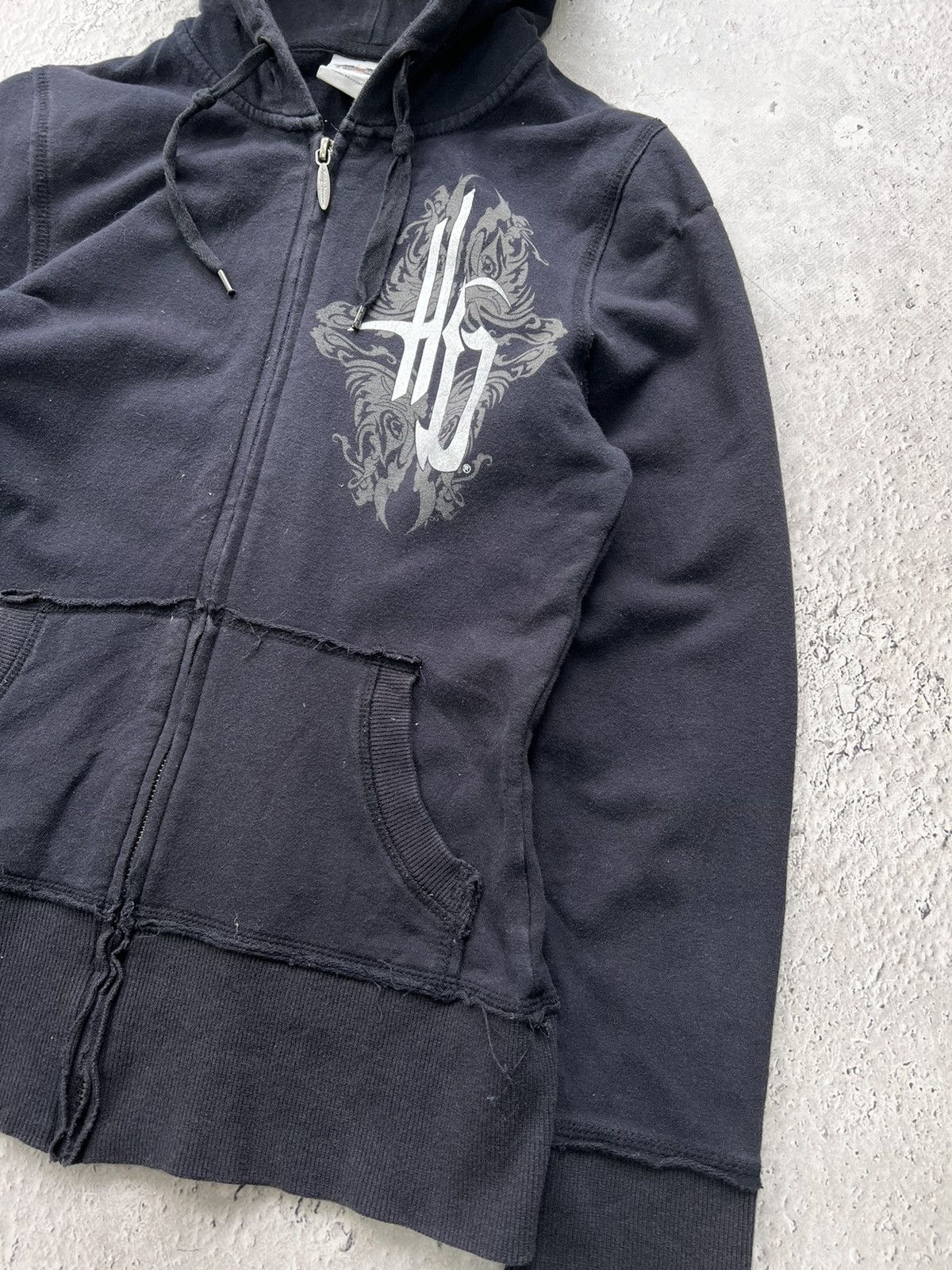 If Six Was Nine CRAZY SUN FADED FLAME BOXY HOODIE hystericglamour STYLE Size XS / US 0-2 / IT 36-38 - 4 Thumbnail