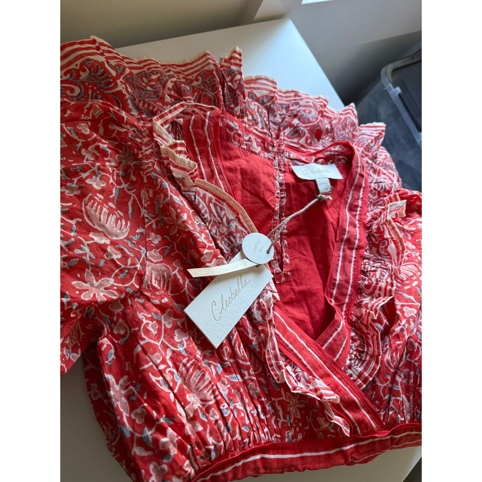 Cleobella $218 New Cleobella Blair Dress - red - XS Size XS / US 0-2 / IT 36-38 - 10 Thumbnail