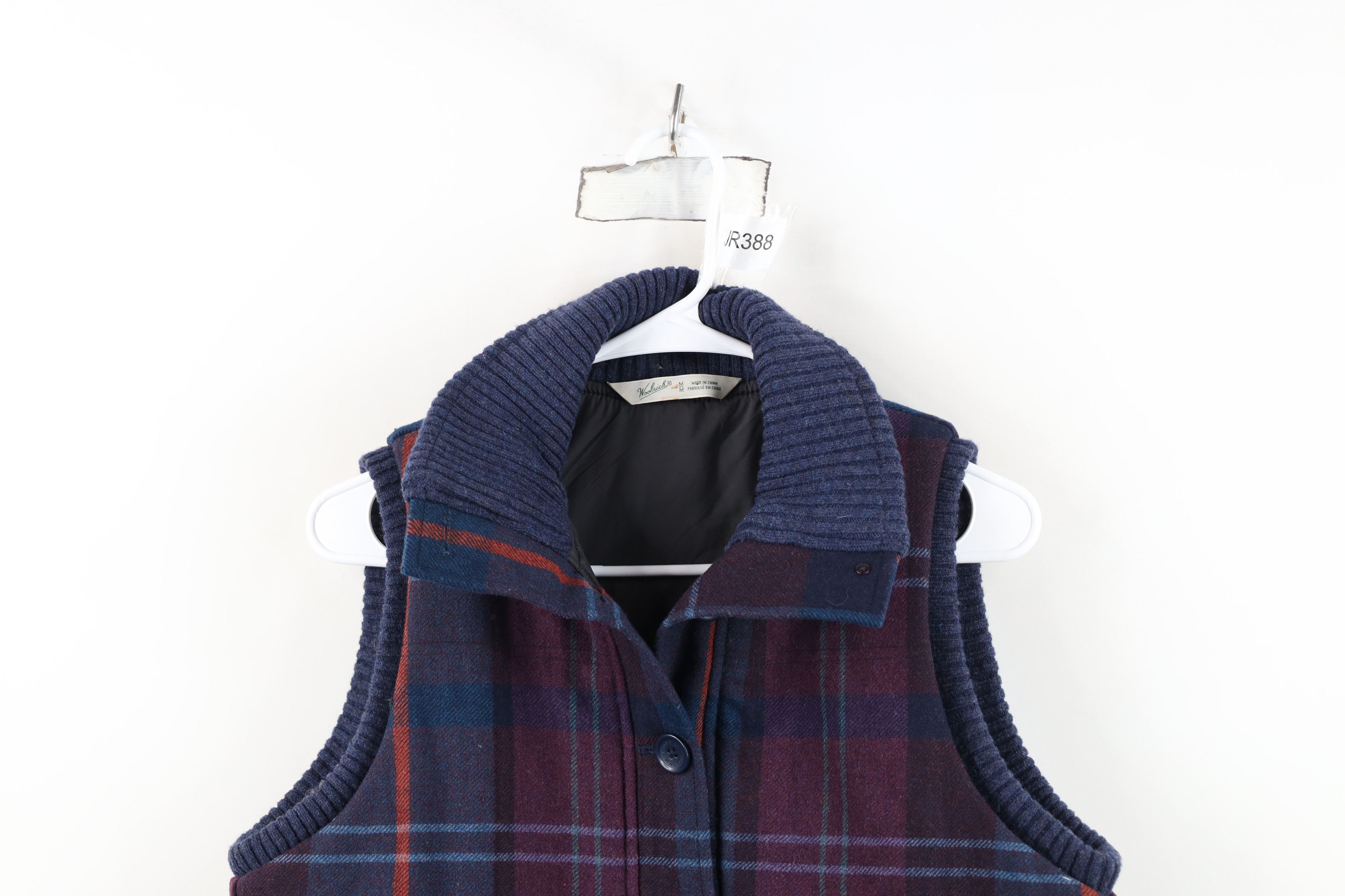 Woolrich Woolen Mills Vintage Woolrich Faded Wool Puffer Vest Jacket Rainbow Plaid Size M / US 6-8 / IT 42-44 - 2 Thumbnail
