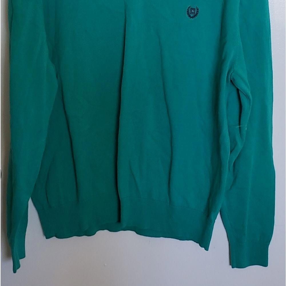 Chaps CT1045a Chaps Mens Teal Sweater L/G Size US S / EU 44-46 / 1 - 4 Thumbnail