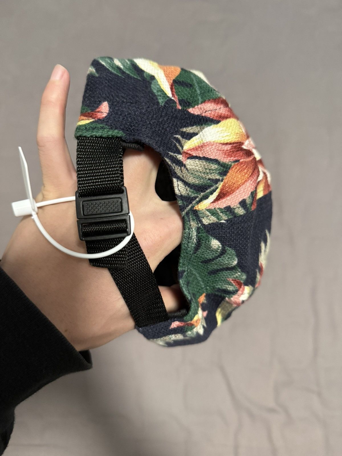 Supreme Supreme ss12 floral suede 5 panel camp cap hat Size ONE SIZE - 2 Thumbnail