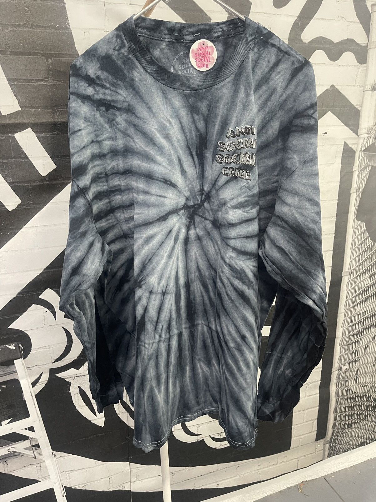 Anti Social Social Club × Designer ‼️ ASSC Anti Social Club Not Fair Tie Dye Long Sleeve XXL ‼️ Size US XXL / EU 58 / 5 - 2 Thumbnail