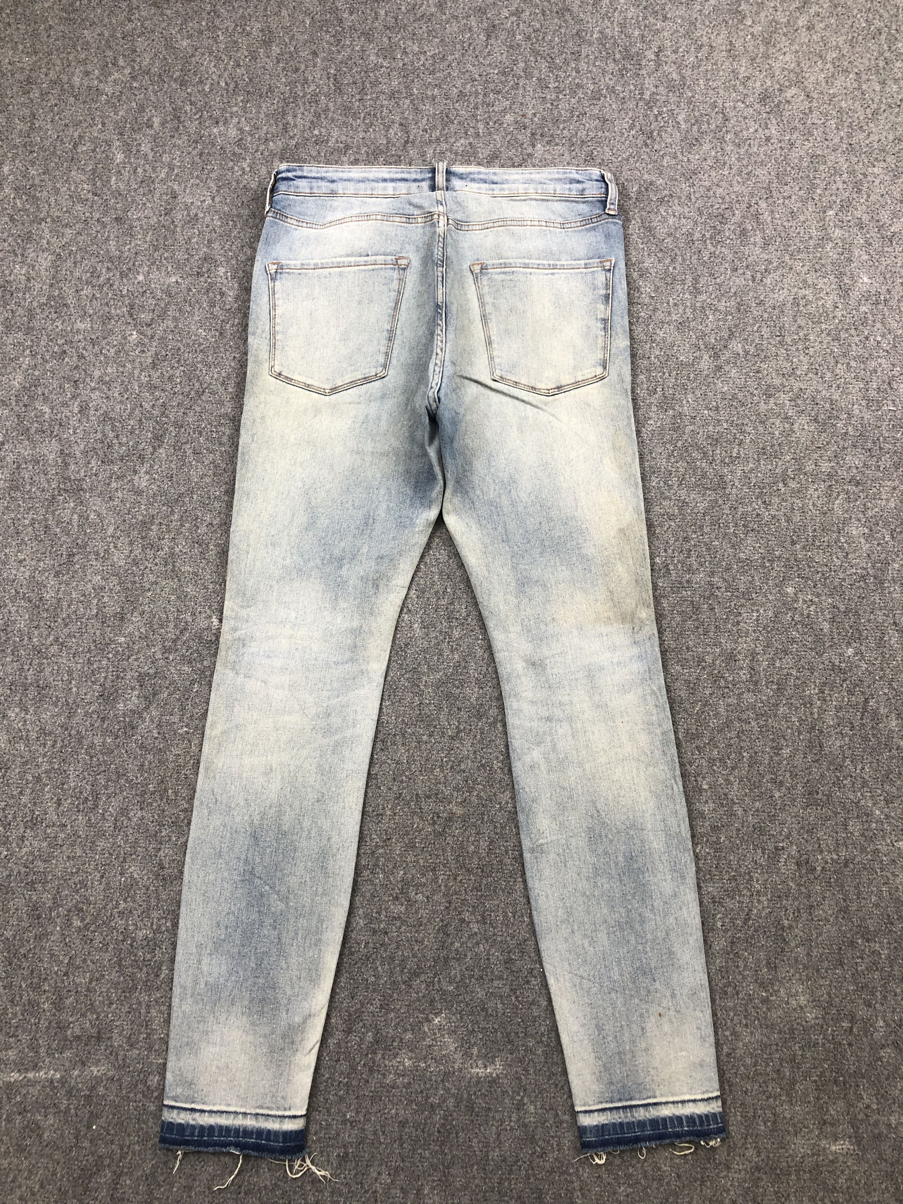 MOUSSY Vintage Azul By Moussy Distressed Jeans DP2432 Size US 30 / EU 46 - 3 Thumbnail