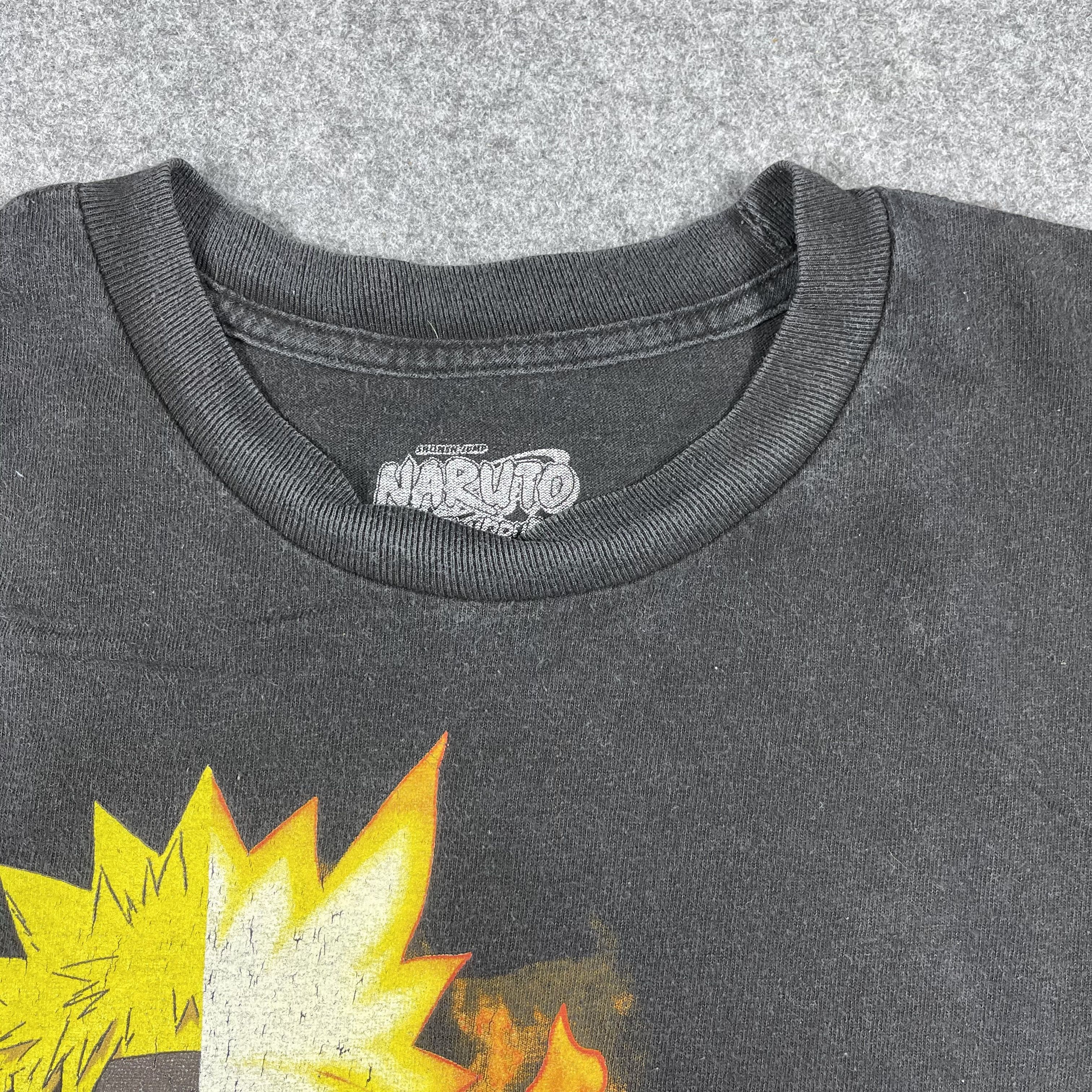 Anime Vintage Y2K Naruto Shippuden T-shirt KS123 Size US XL / EU 56 / 4 - 4 Thumbnail