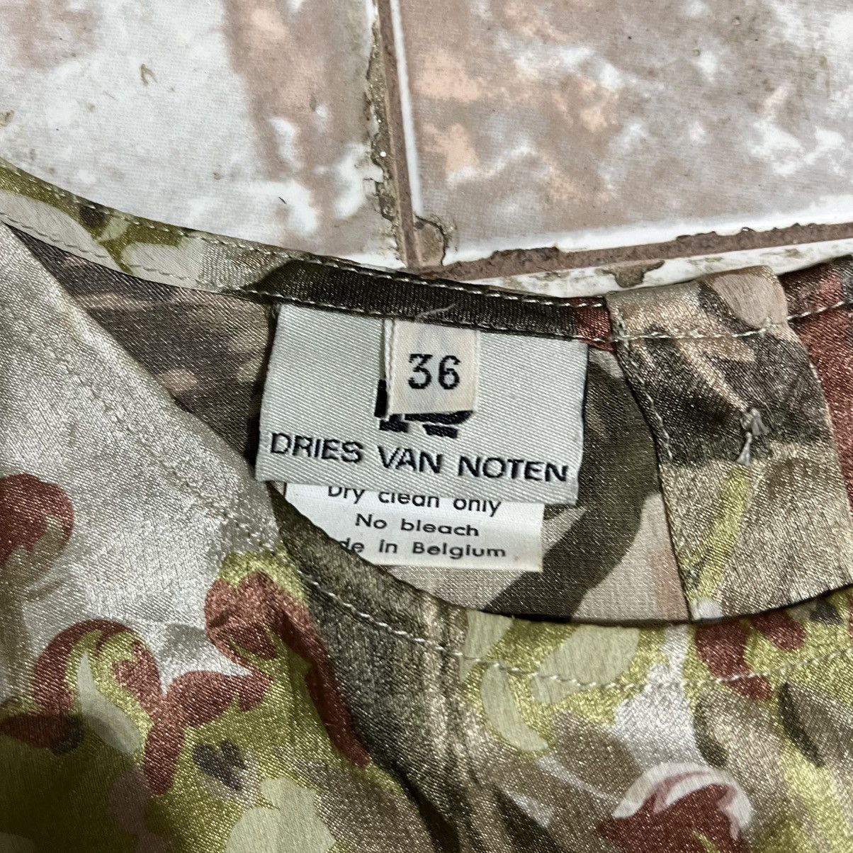 Dries Van Noten Dries Van Noten Floral Dress Size S / US 4 / IT 40 - 2 Thumbnail