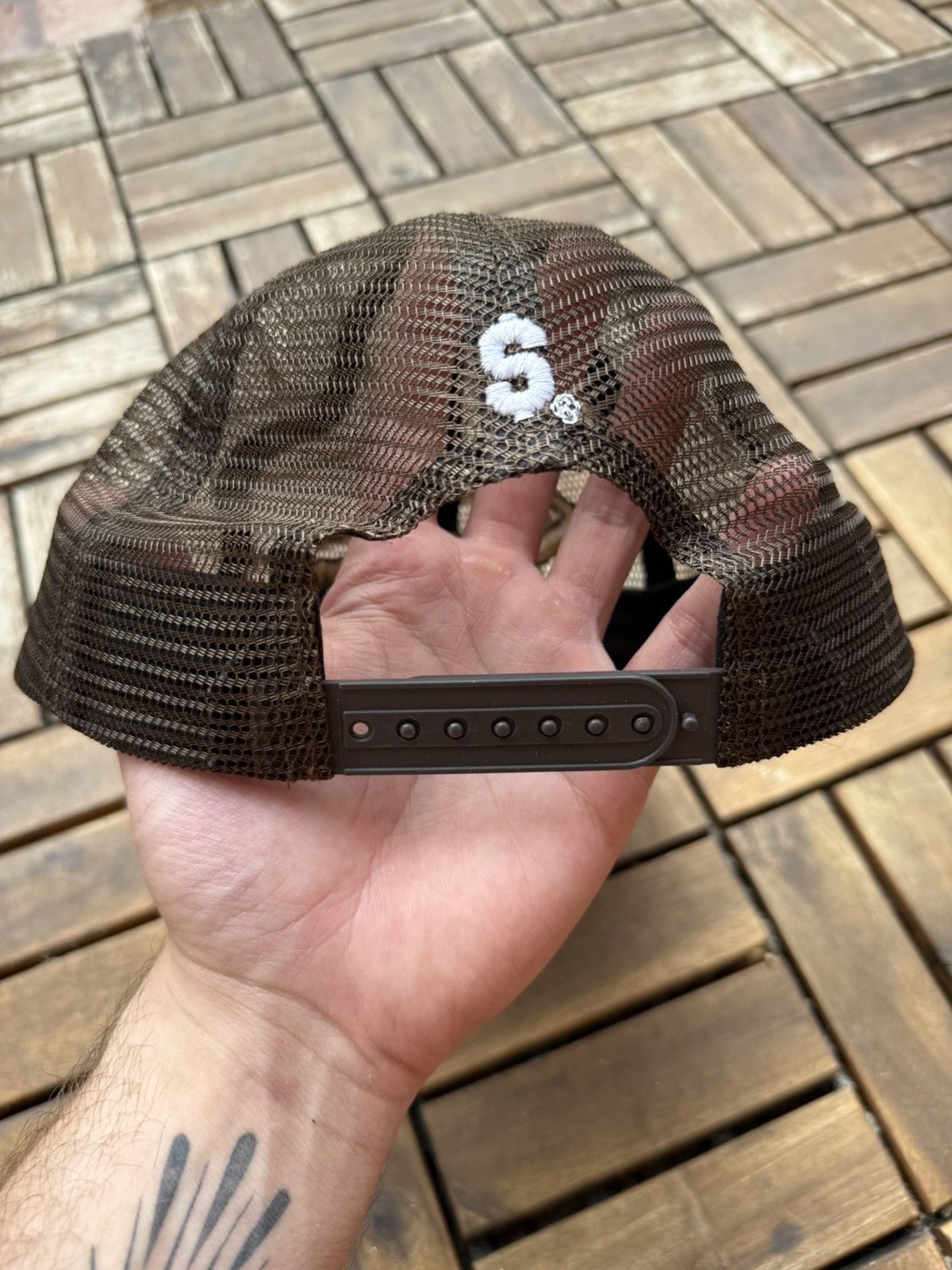 Supreme Supreme Trucker 6 Panel Mesh Brown Size ONE SIZE - 5 Thumbnail