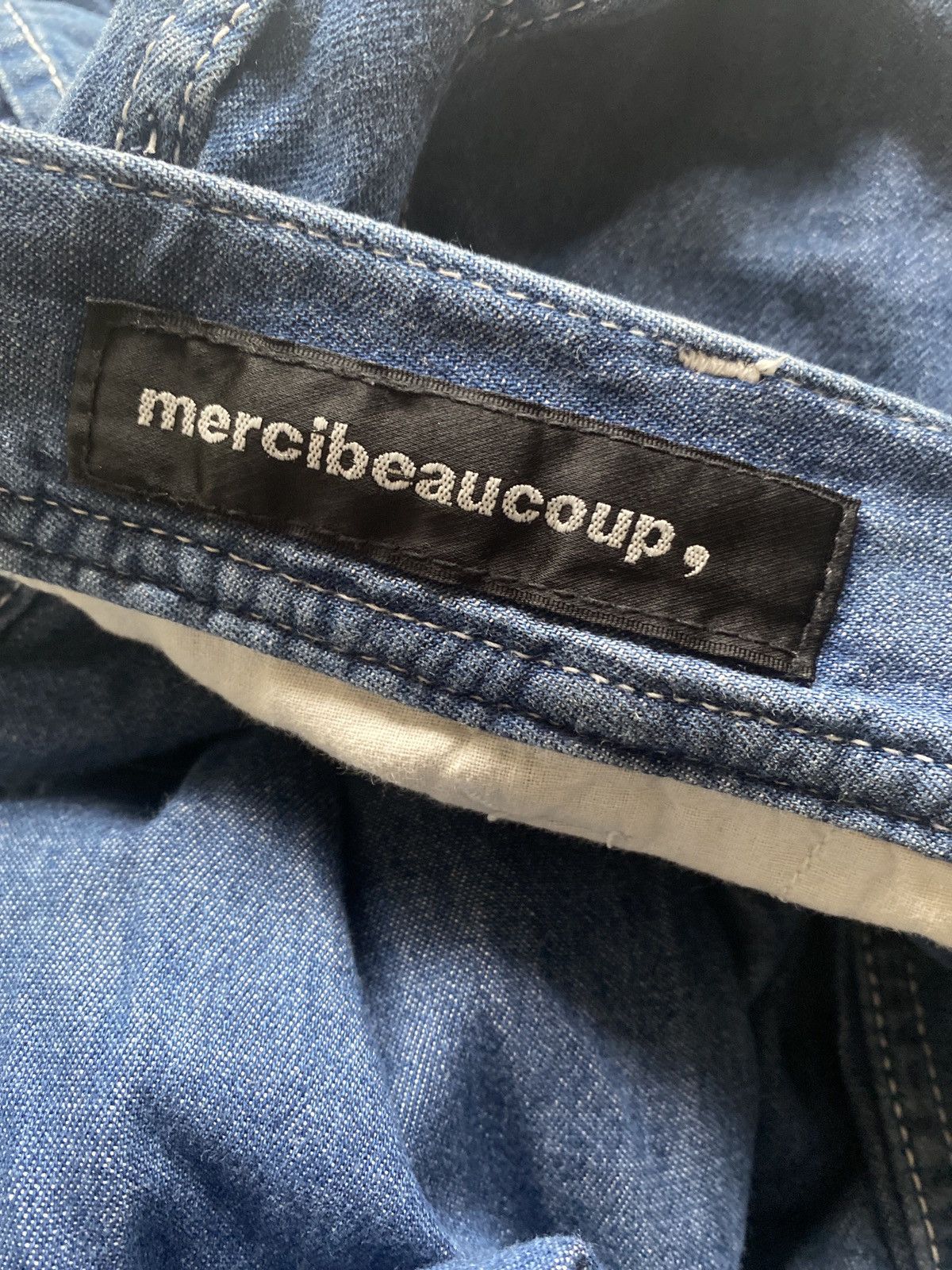 Issey Miyake × Tete Homme × mercibeaucoup Tete Homme Issey miyake jeans Mercibeaucoup Size US 32 / EU 48 - 6 Thumbnail
