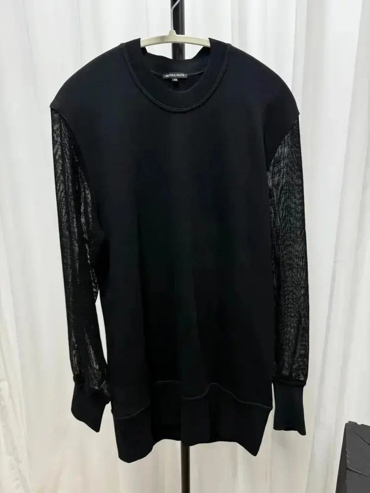 Ann Demeulemeester Joint See through Sleeves Sweatshirt