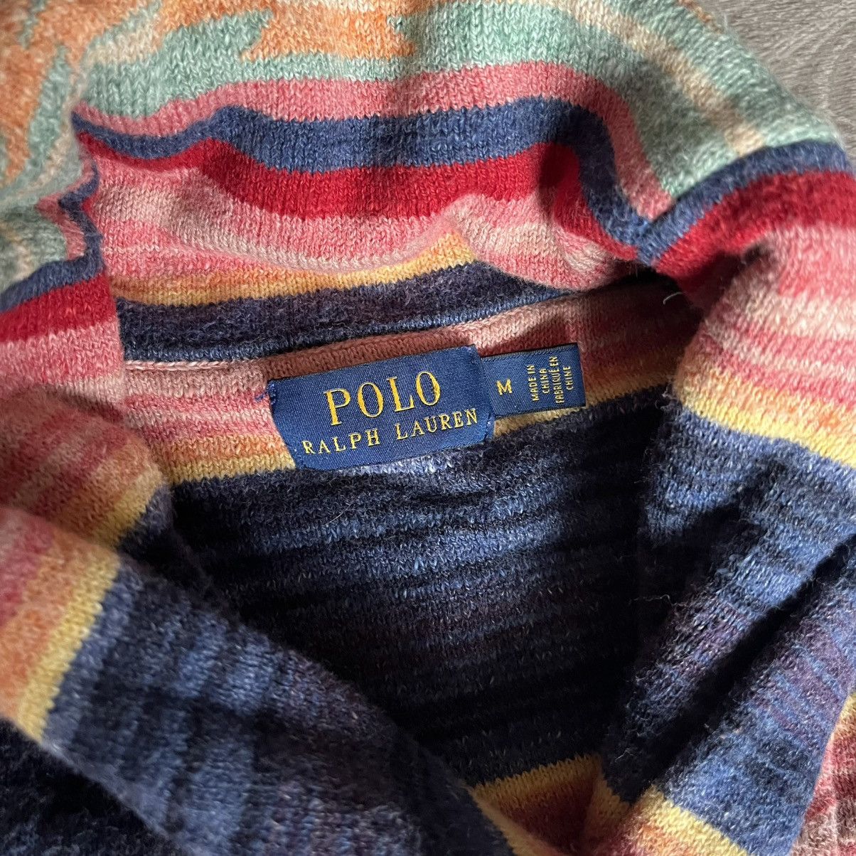 Polo Ralph Lauren Polo Ralph Lauren Aztec Southwestern Cardigan Shawl Sweater Size M / US 6-8 / IT 42-44 - 6 Thumbnail