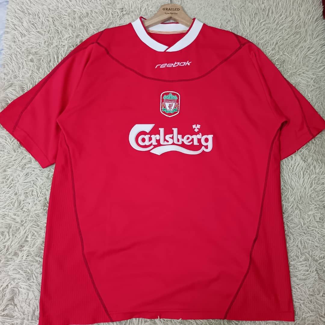 Reebok Vintage Liverpool Reebok 2001-2002 Jersey Shirt Tee Size US M / EU 48-50 / 2 - 3 Thumbnail
