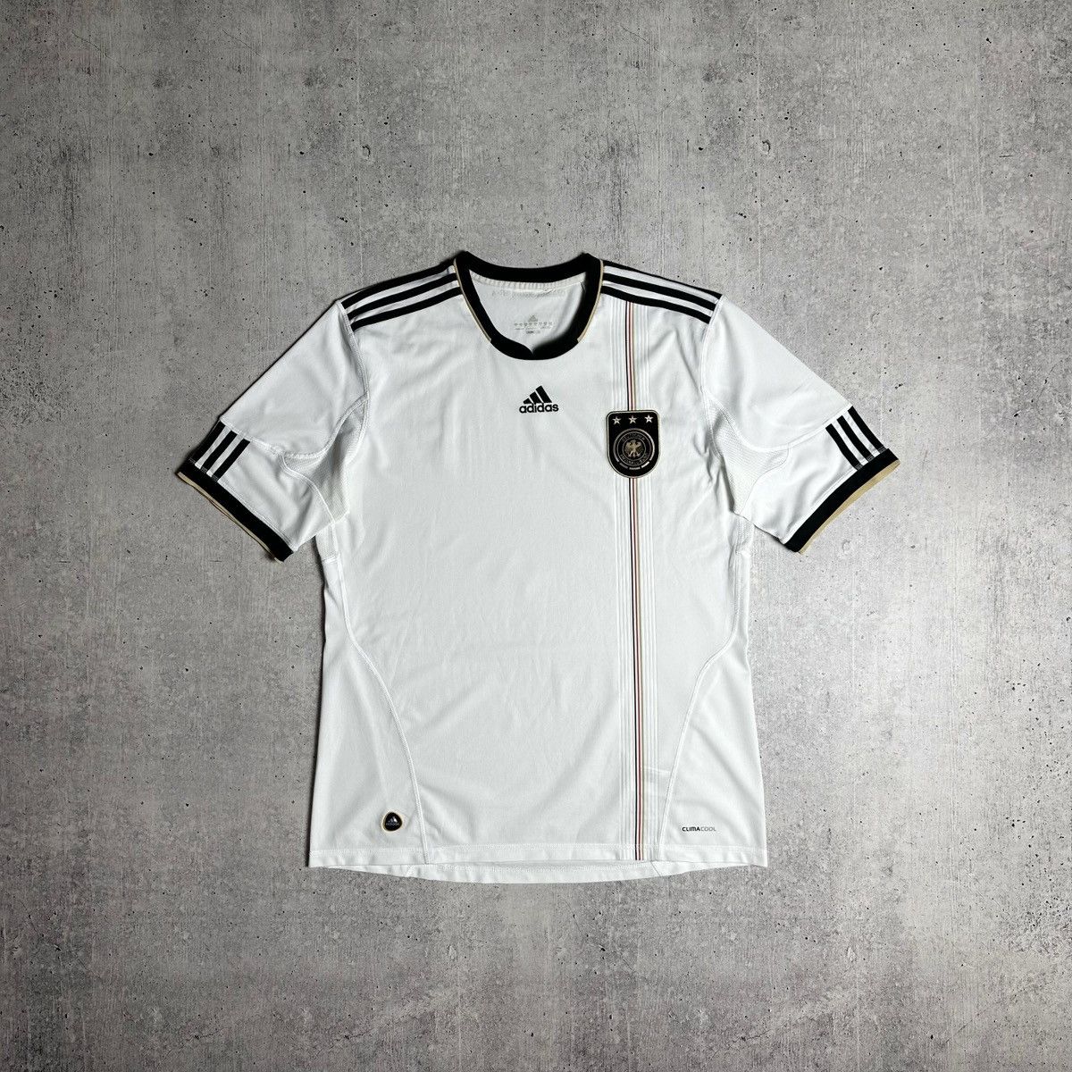 Adidas × Vintage 🇩🇪 VINTAGE ADIDAS DEUTSCHER FUSSBALL-BUND T-SHIRT 2010 Size US XL / EU 56 / 4 - 1 Thumbnail