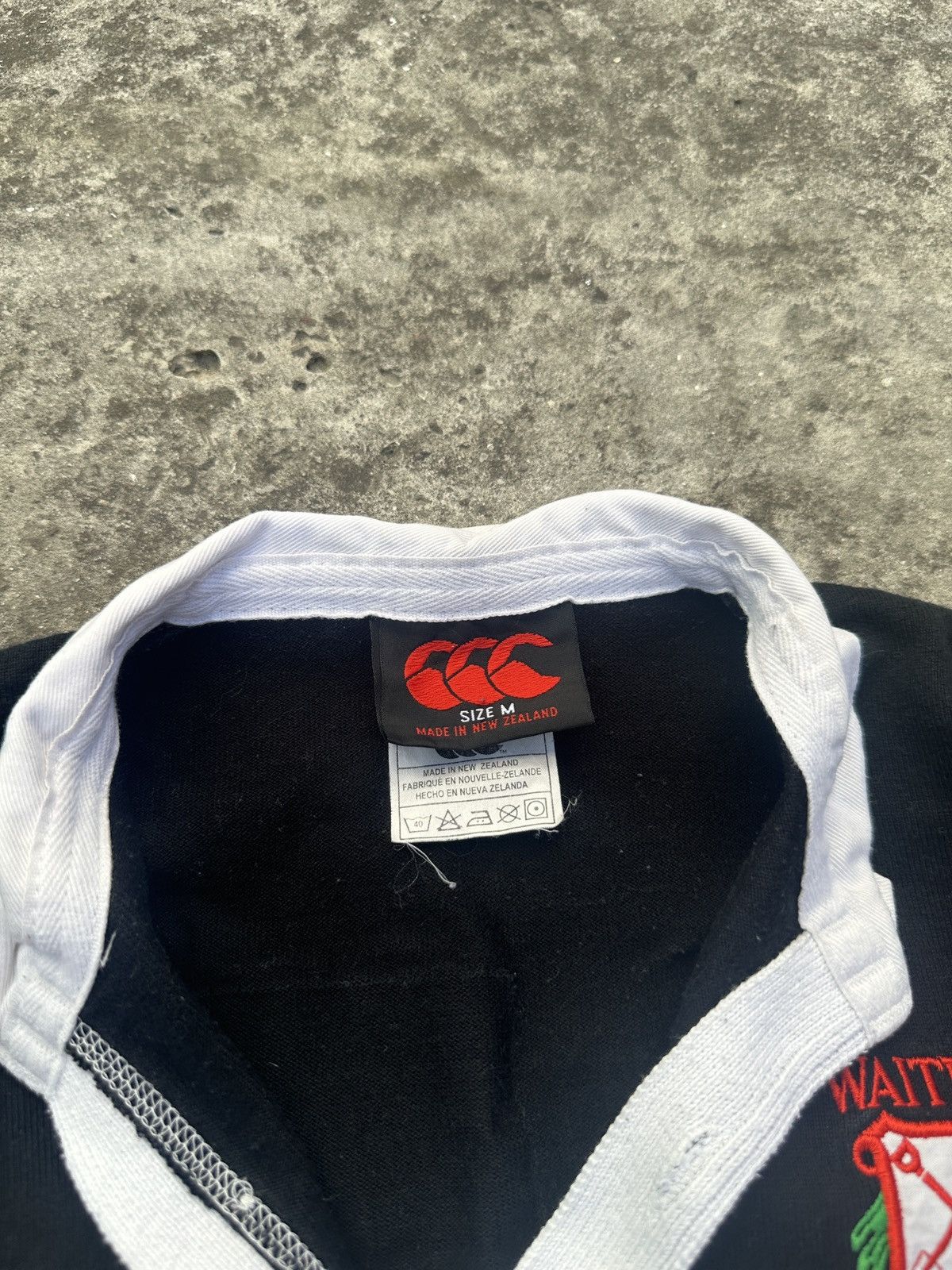 Canterbury of New Zealand × Vintage Vintage Canterbury Waitemata RFC Rugby Jersey Rare M Casaul Size US M / EU 48-50 / 2 - 3 Thumbnail