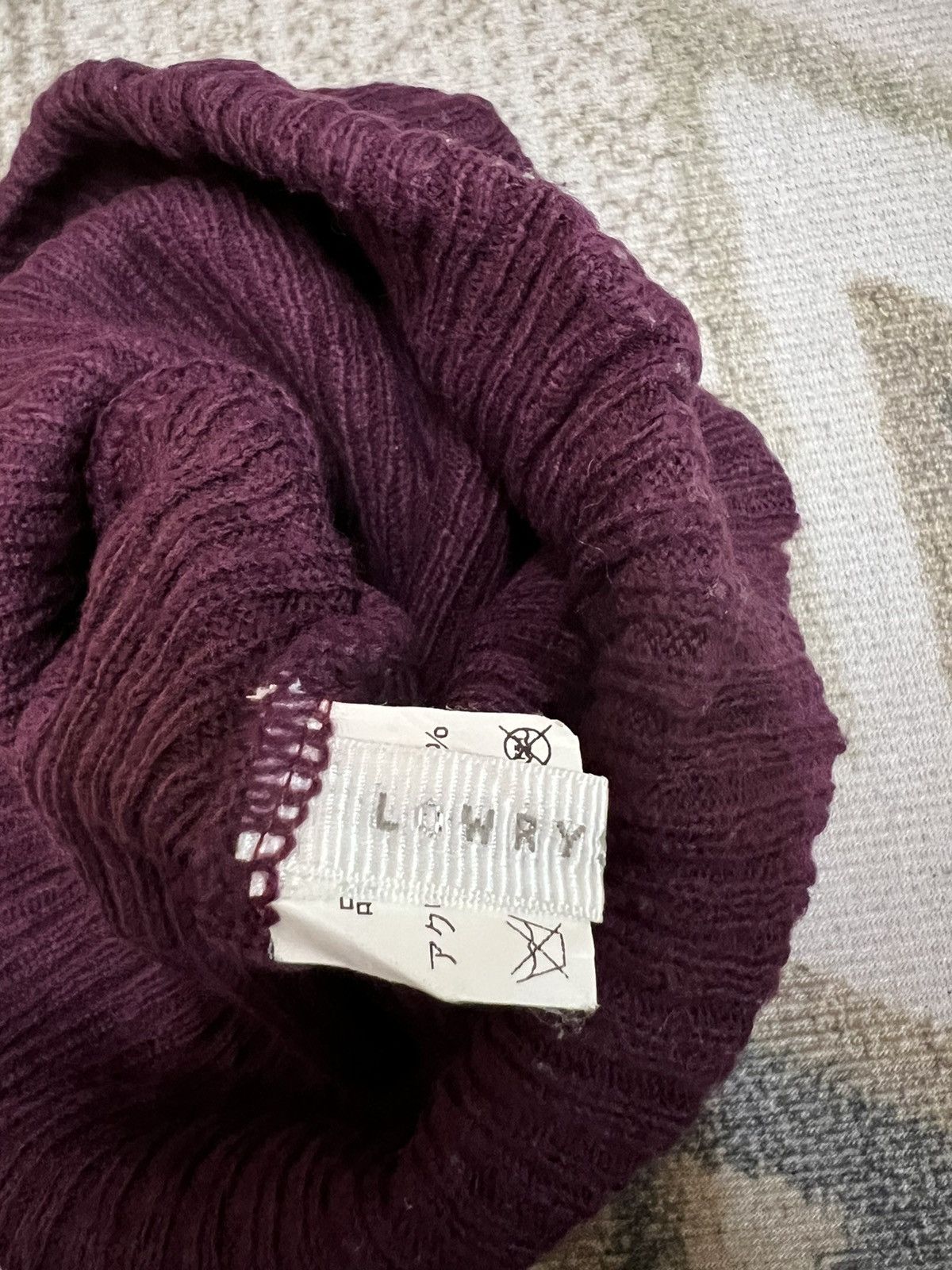 LOWRYS FARM Japanese Brand Lowrys Farm Plain Beanie Hats Size ONE SIZE - 6 Thumbnail
