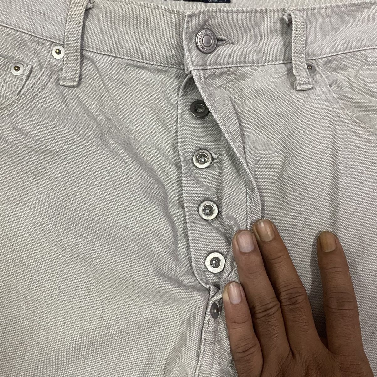 Japanese Brand × Jean × Vintage Vtg Japan Evoke Button Fly Denim Jeans Size US 34 / EU 50 - 5 Thumbnail