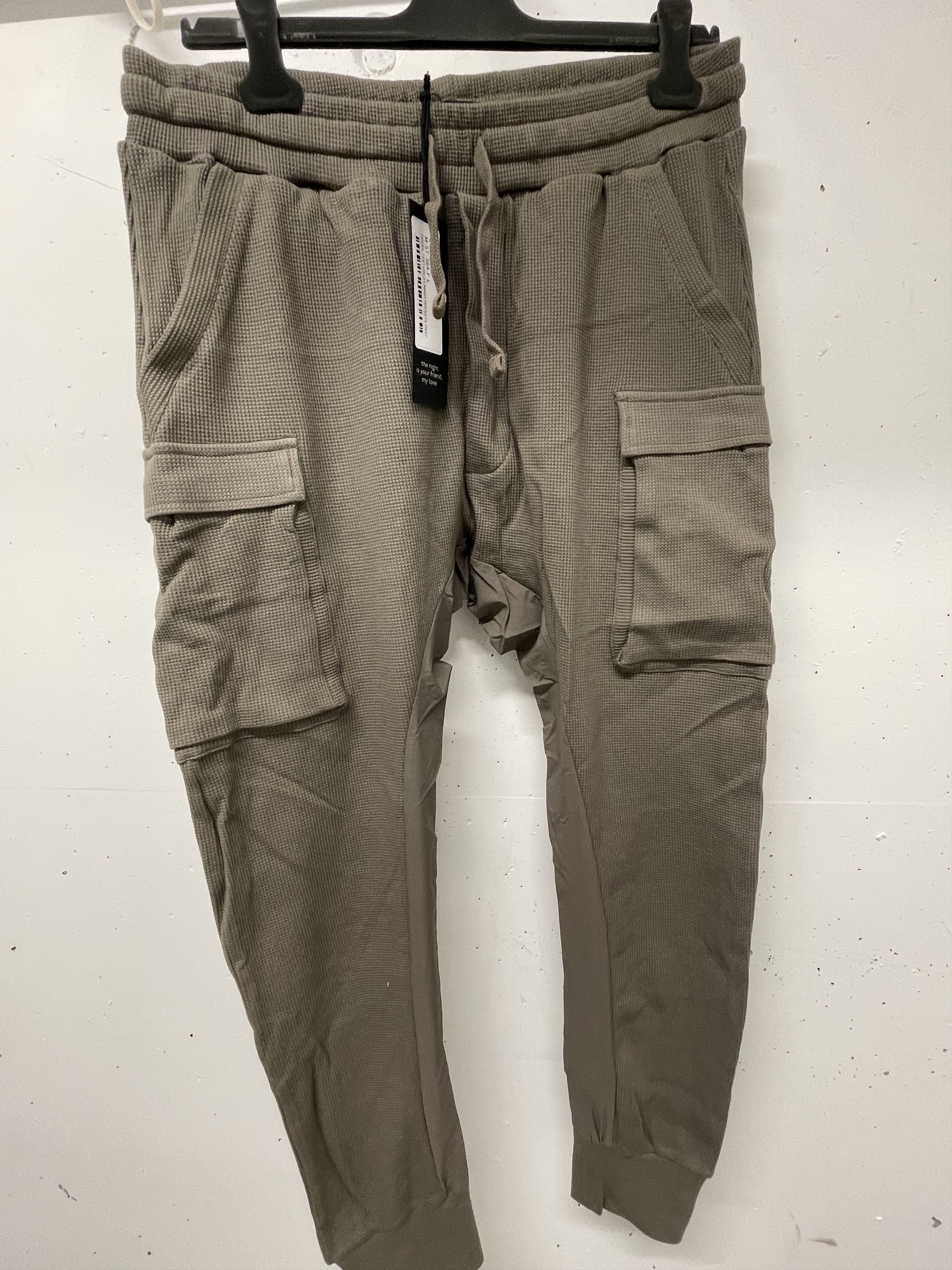 Thom Krom Thom/Krom Fossil Textured Cargo Pockets Pant Stretch Size US 34 / EU 50 - 1 Thumbnail