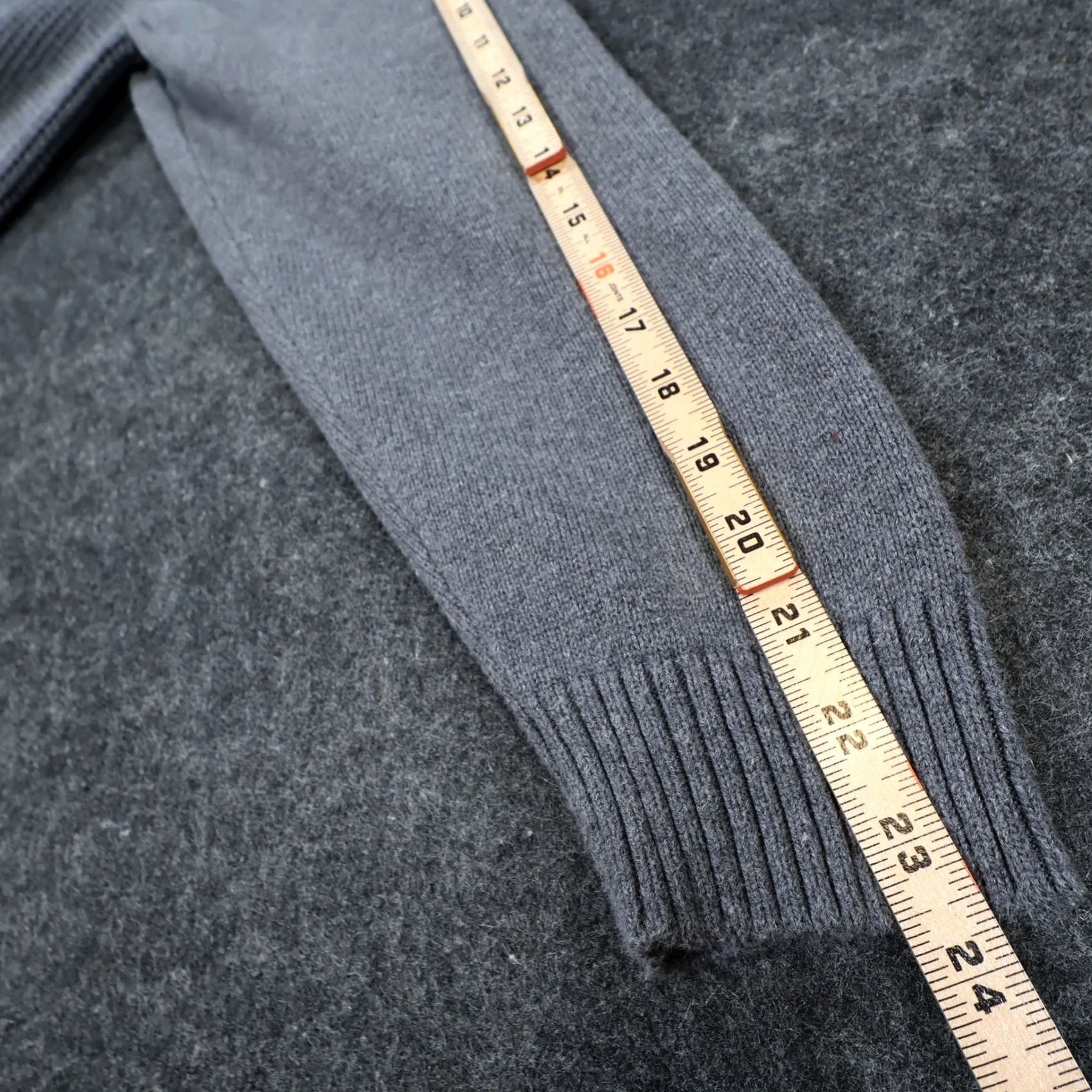 Weatherproof Weatherproof Vintage Sweater Mens L Gray Waffle Knit Quarter Zip Pullover Casual Size US L / EU 52-54 / 3 - 4 Thumbnail