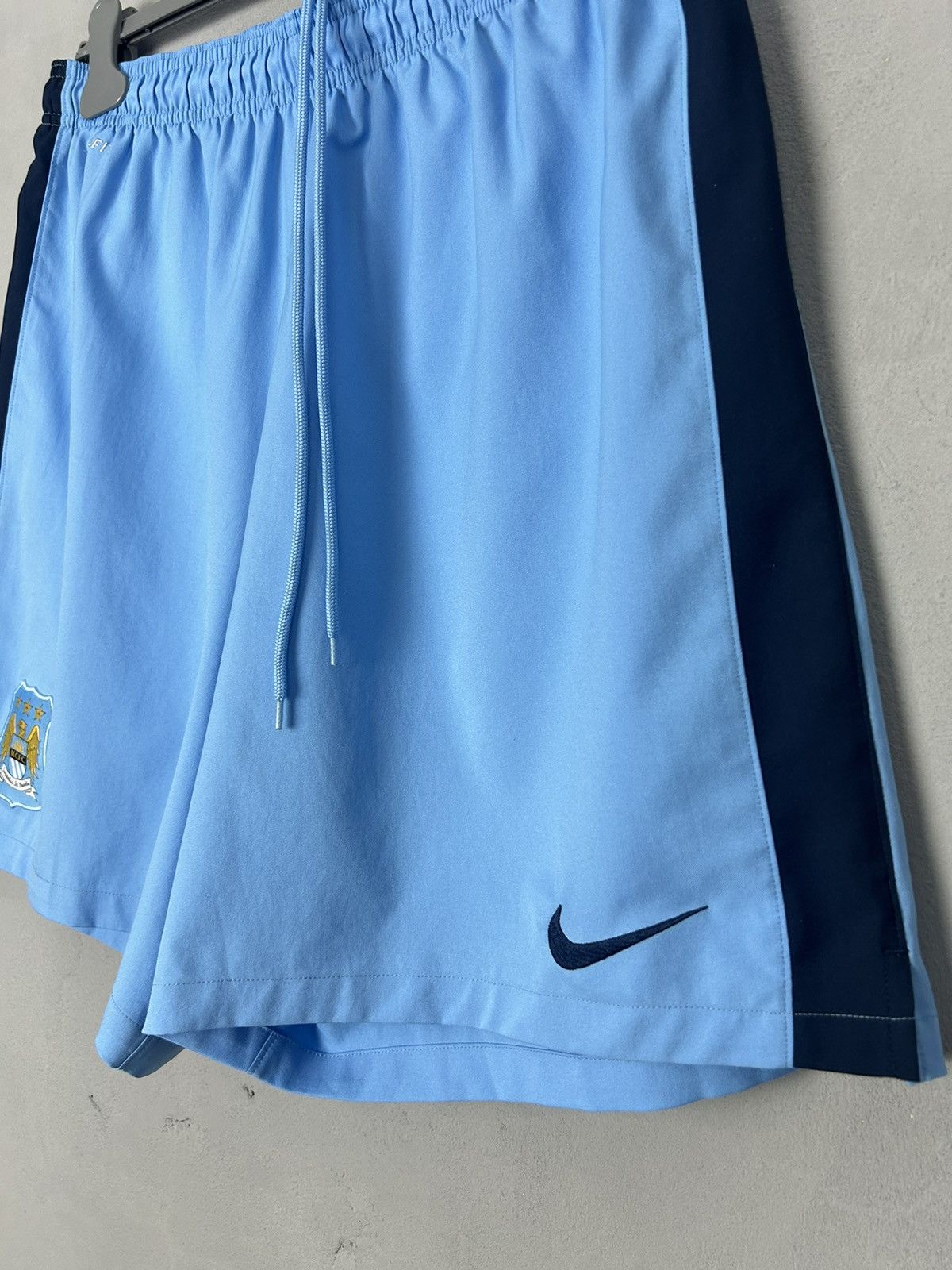 Nike Nike Manchester City 2014/15 Home Football Soccer Short Size US 38 / EU 54 - 4 Thumbnail
