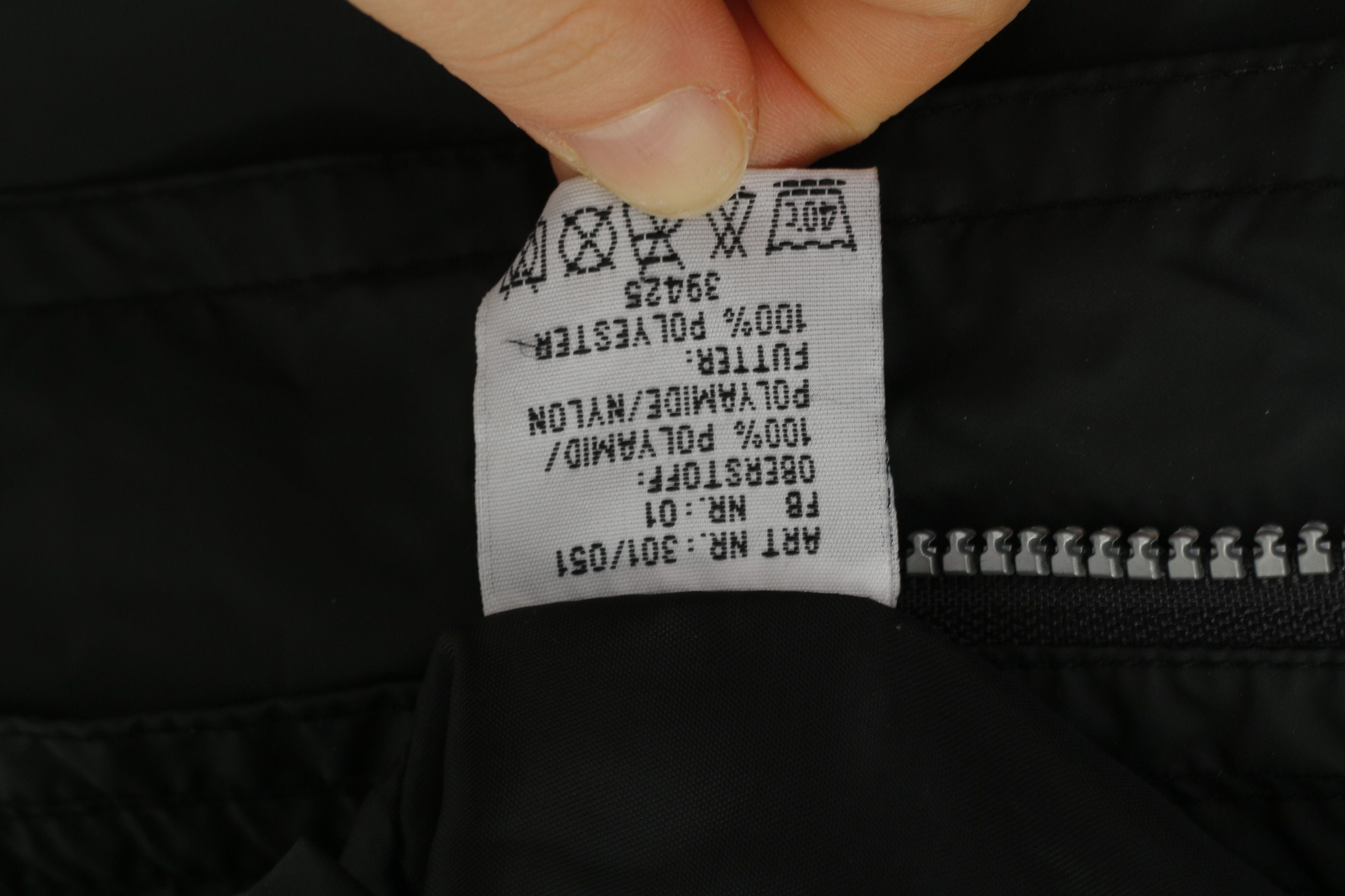 Vintage John F.Gee Women XL Jacket Black Collar Light Parka 9866 Size XL / US 12-14 / IT 48-50 - 6 Thumbnail