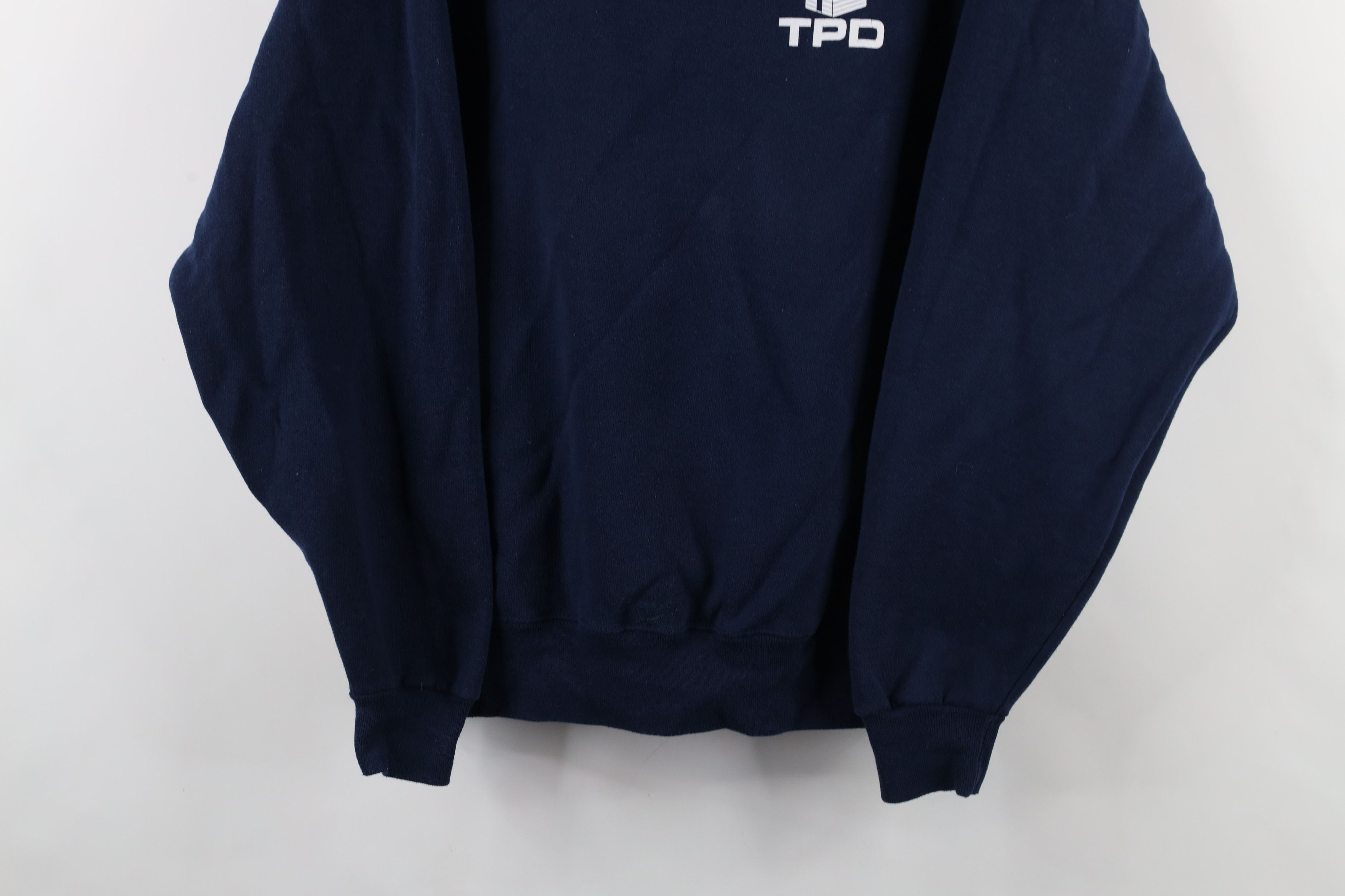 Vintage Vintage 90s Toledo Police Department Crewneck Sweatshirt USA Size US L / EU 52-54 / 3 - 3 Thumbnail