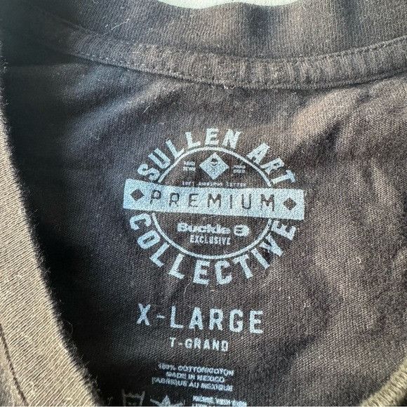Designer NEW SULLEN ART COLLECTIVE BABY FACE BLACK T-SHIRT SZ EXTRA L Size US XL / EU 56 / 4 - 3 Thumbnail