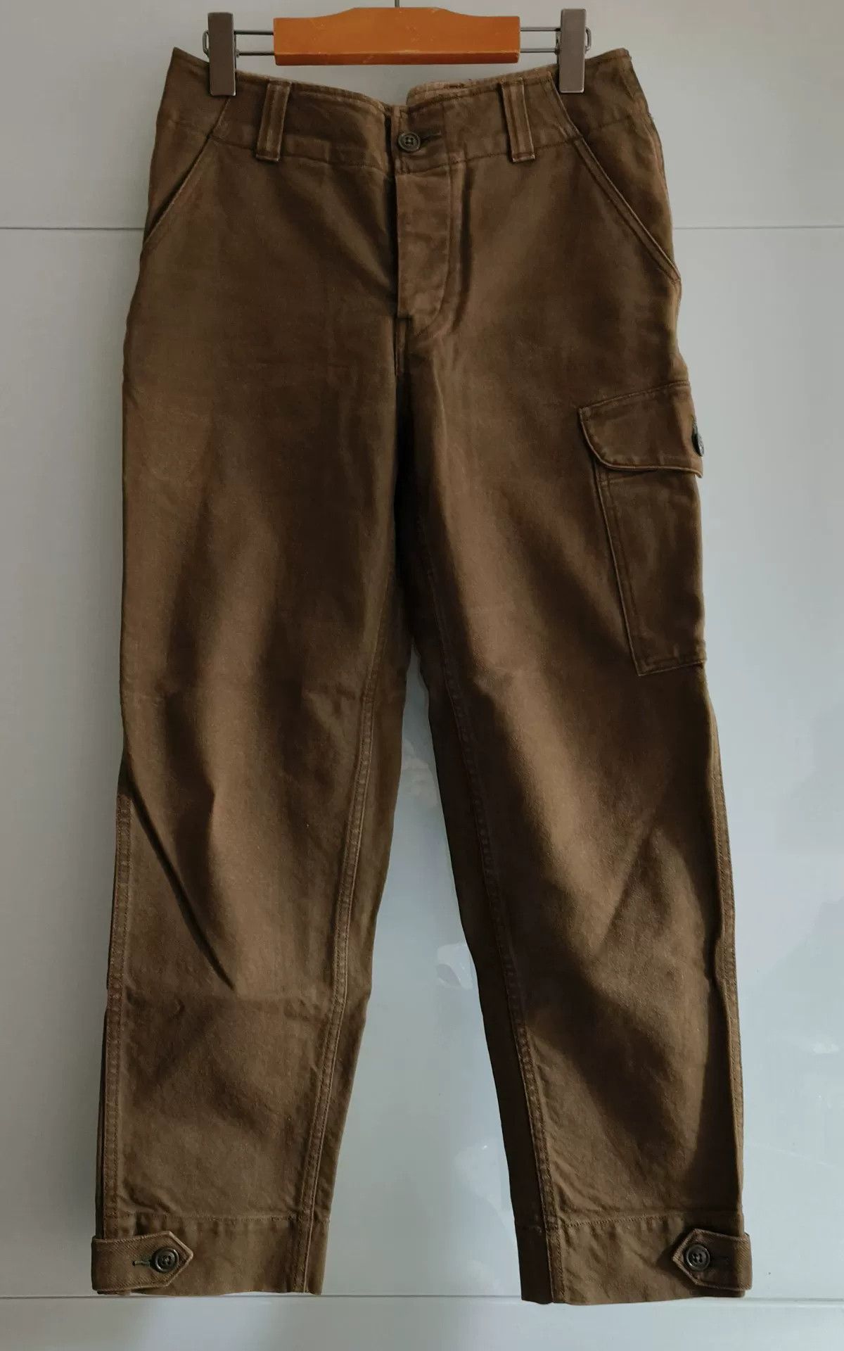 Freewheelers Freewheelers Aviators Trousers Olive Green Size US 30 / EU 46 - 1 Thumbnail