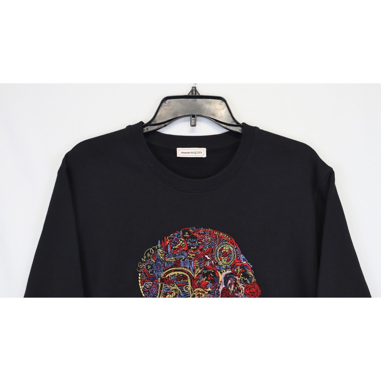 Alexander McQueen o1rshd1 ***Defective / Sweatshirt in Black Size US M / EU 48-50 / 2 - 3 Thumbnail