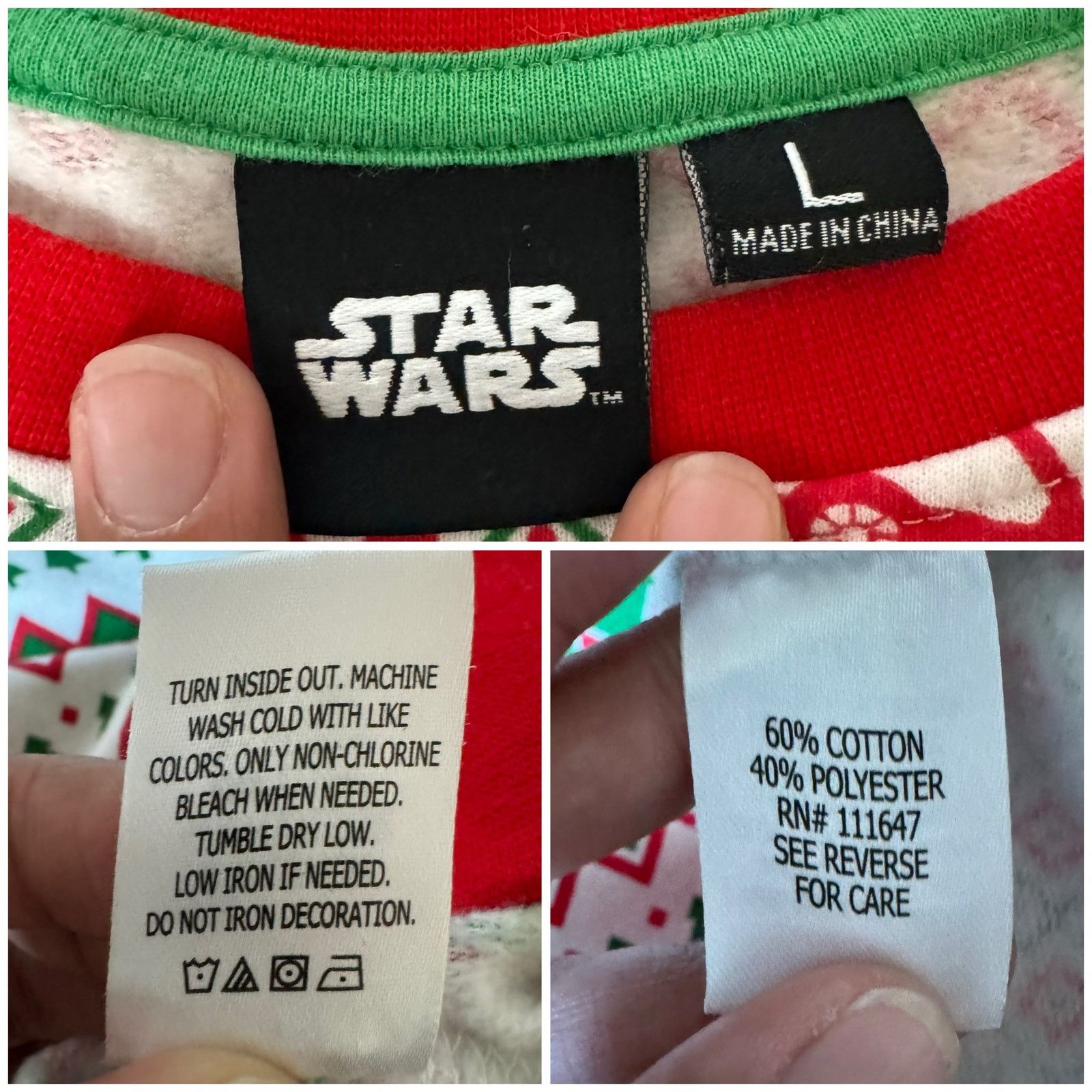 Star Wars Star Wars Christmas Shirt Darth Vader Troopers Ugly Sweater Size US L / EU 52-54 / 3 - 7 Thumbnail