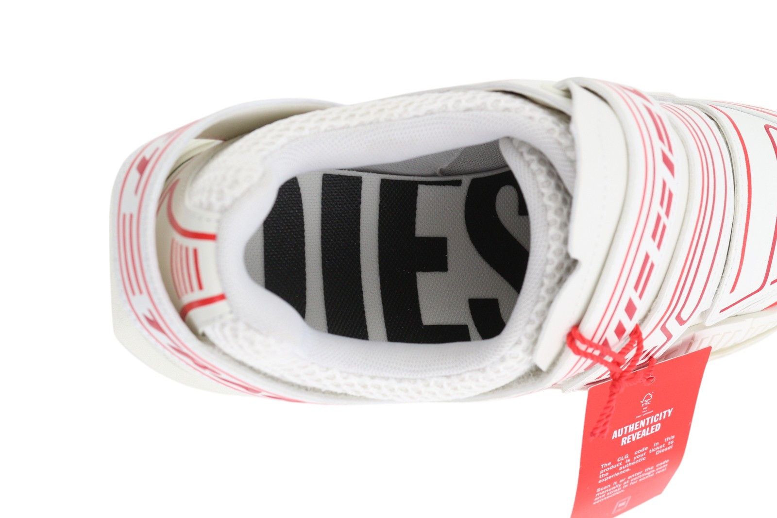 Diesel S-PENDHIO LC EU42.5 White Almond Toe Pull On Low 40867 Size US 9.5 / EU 42-43 - 10 Thumbnail