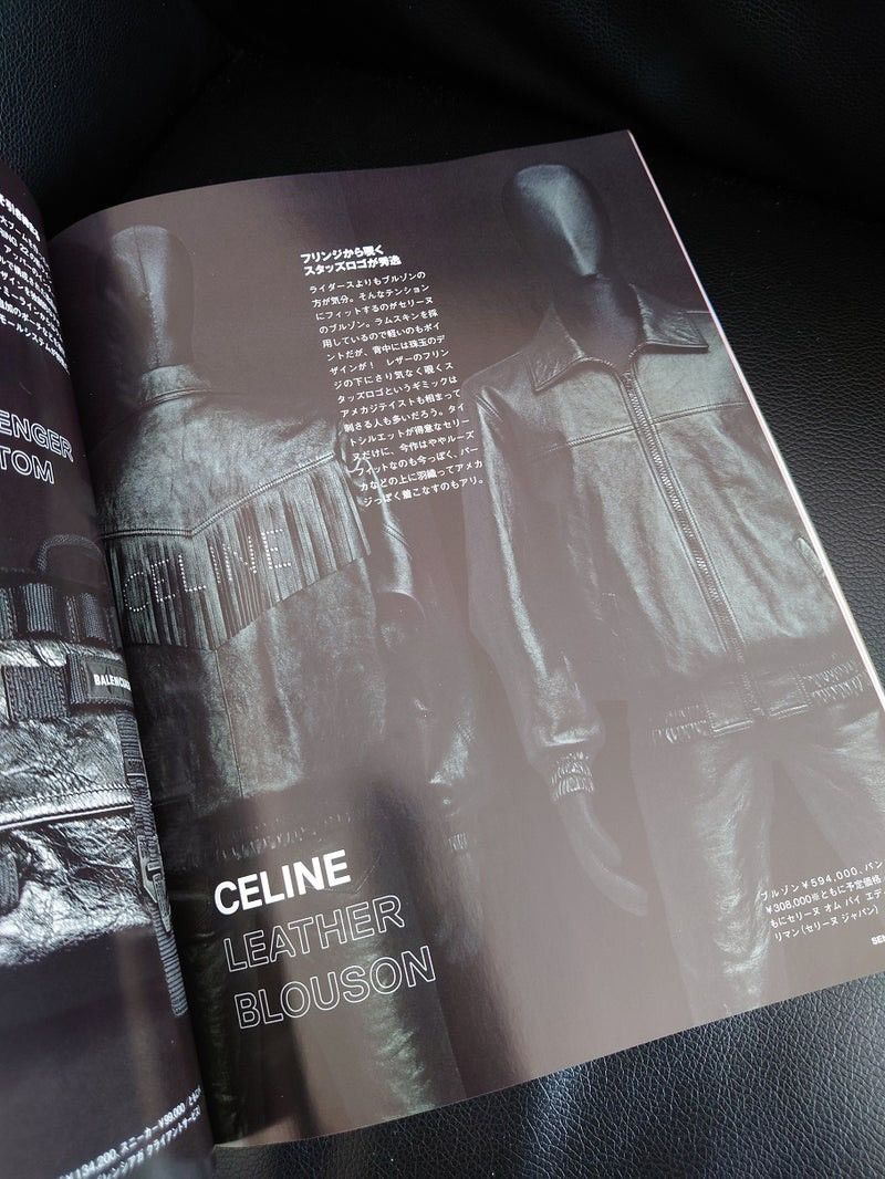 Celine Celine 22SS cosmic cruiser fringe leather bomber jacket sz48 Size US M / EU 48-50 / 2 - 12 Thumbnail