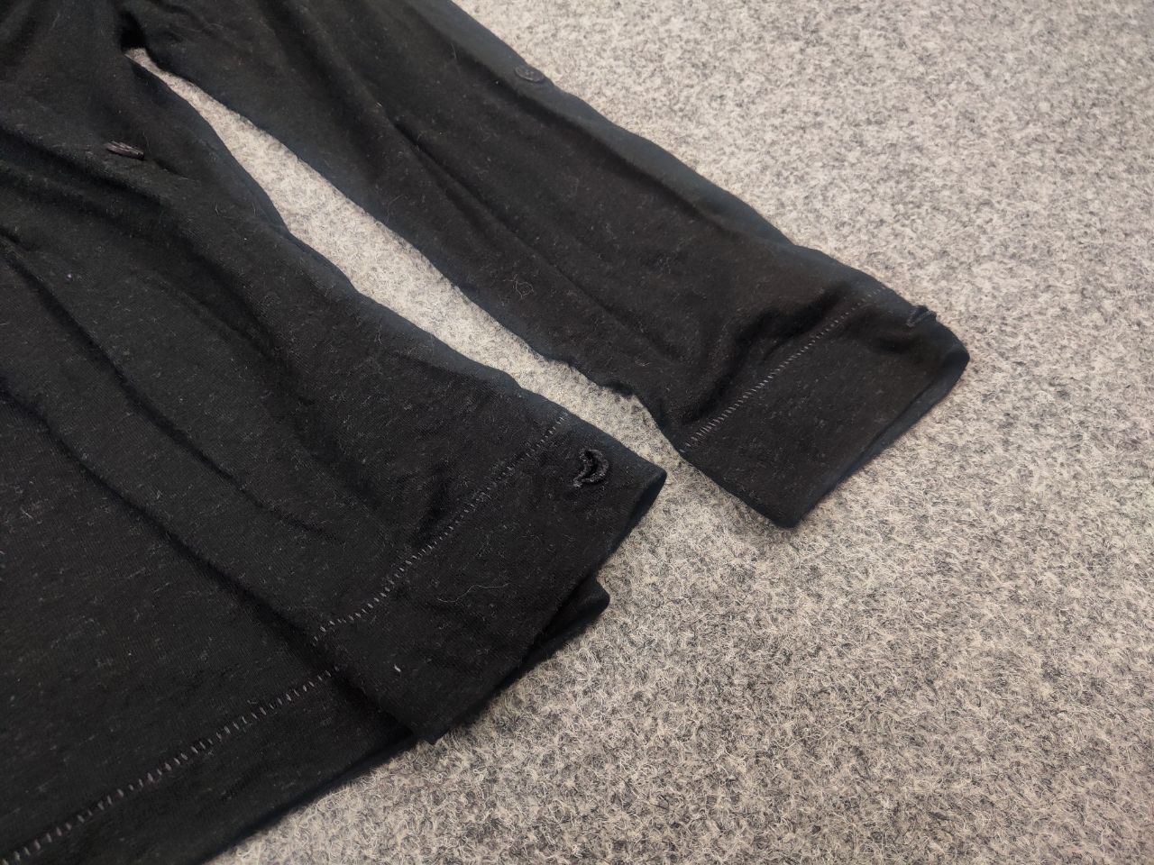 Freitag Freitag E750 Male Black Linen-Modal true hemp Long sleeve Size US M / EU 48-50 / 2 - 8 Thumbnail