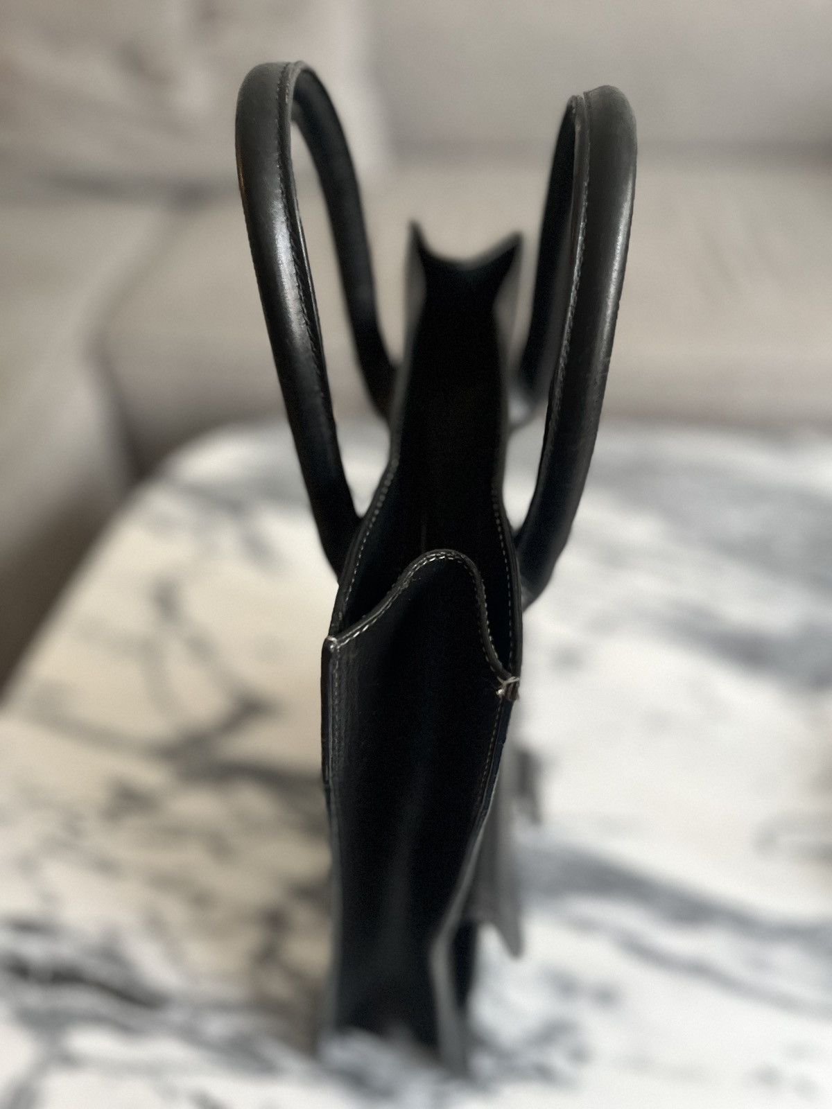Kris Van Assche KRISVANASSCHE Archive Leather Tote Bag Size ONE SIZE - 7 Thumbnail