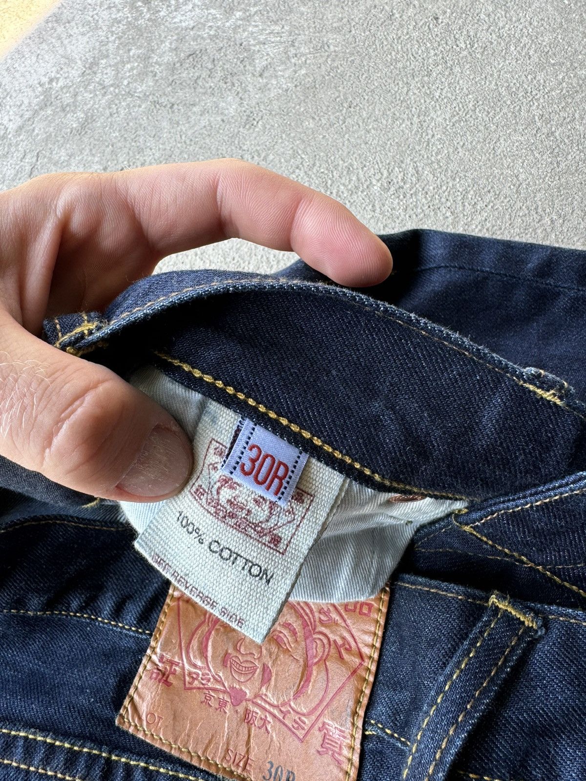 Evisu × Japanese Brand Evisu Denim Jeans Print Japan Style Y2K Size US 30 / EU 46 - 10 Thumbnail