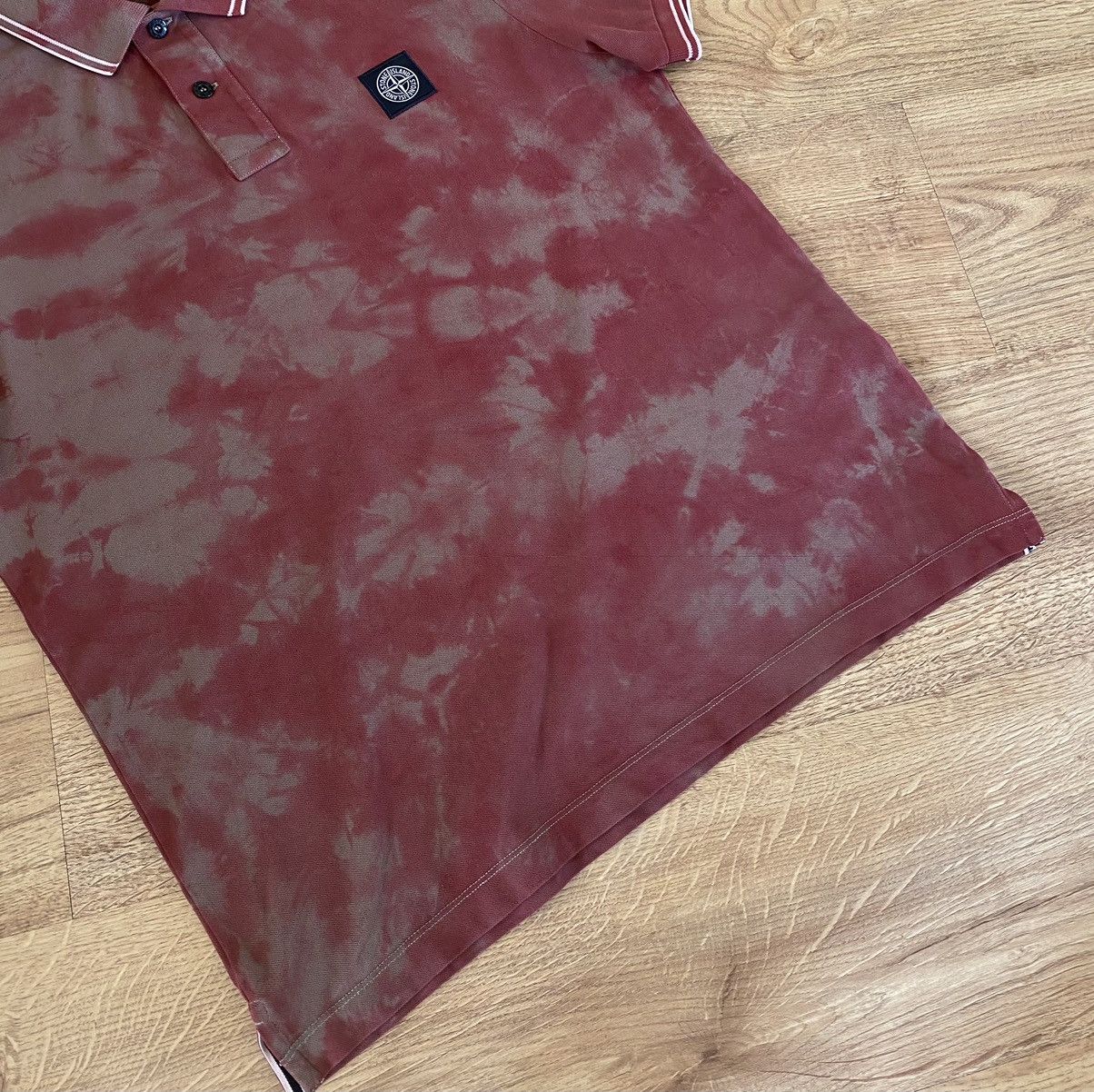 Stone Island Stone Island Hand Painting Polo x Streetwear x Designer Size US M / EU 48-50 / 2 - 13 Thumbnail