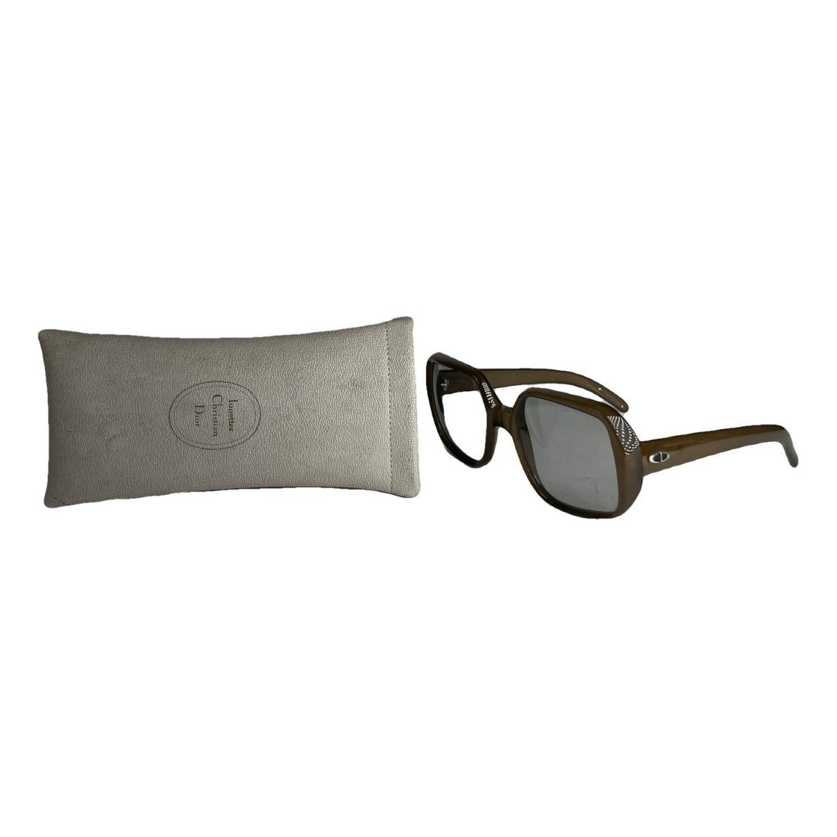 Dior Khaki Plastic Sunglasses Size ONE SIZE - 1 Thumbnail