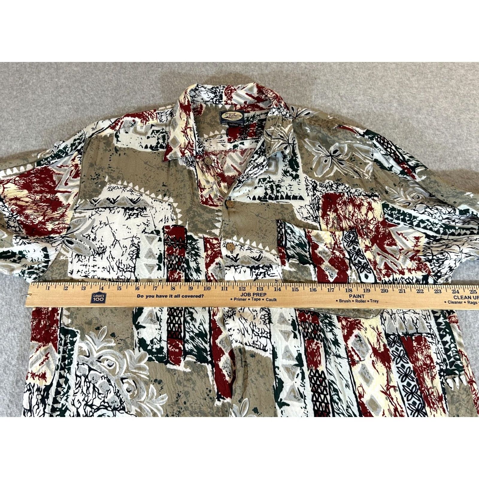 Tommy Bahama Tommy Bahama Shirt Mens Large Rayon Hawaiian Camp Button AOP Print Aloha Vintage Size US L / EU 52-54 / 3 - 5 Thumbnail