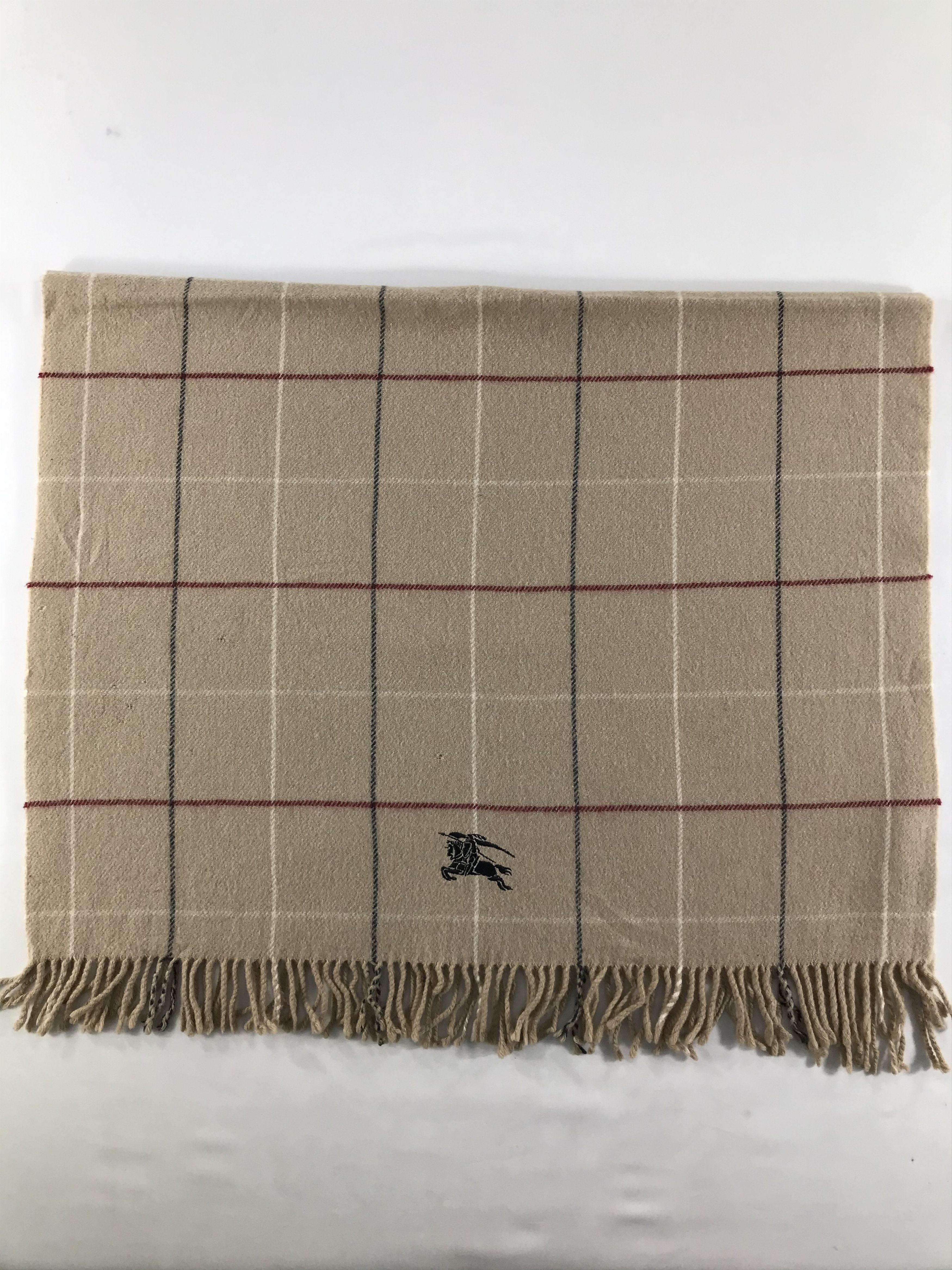 Burberry Vintage Burberry Scarf/Muffler/Neckwear MF956 Size ONE SIZE - 1 Thumbnail