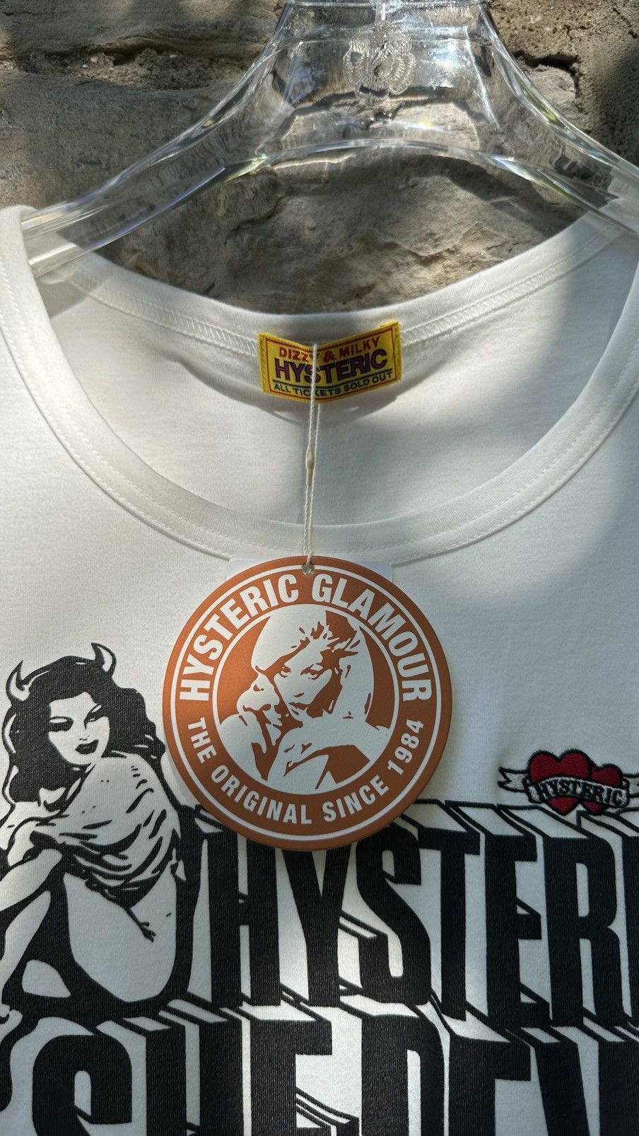 Hysteric Glamour Hysteric Glamour Devil Crop Tee Size ONE SIZE - 4 Thumbnail
