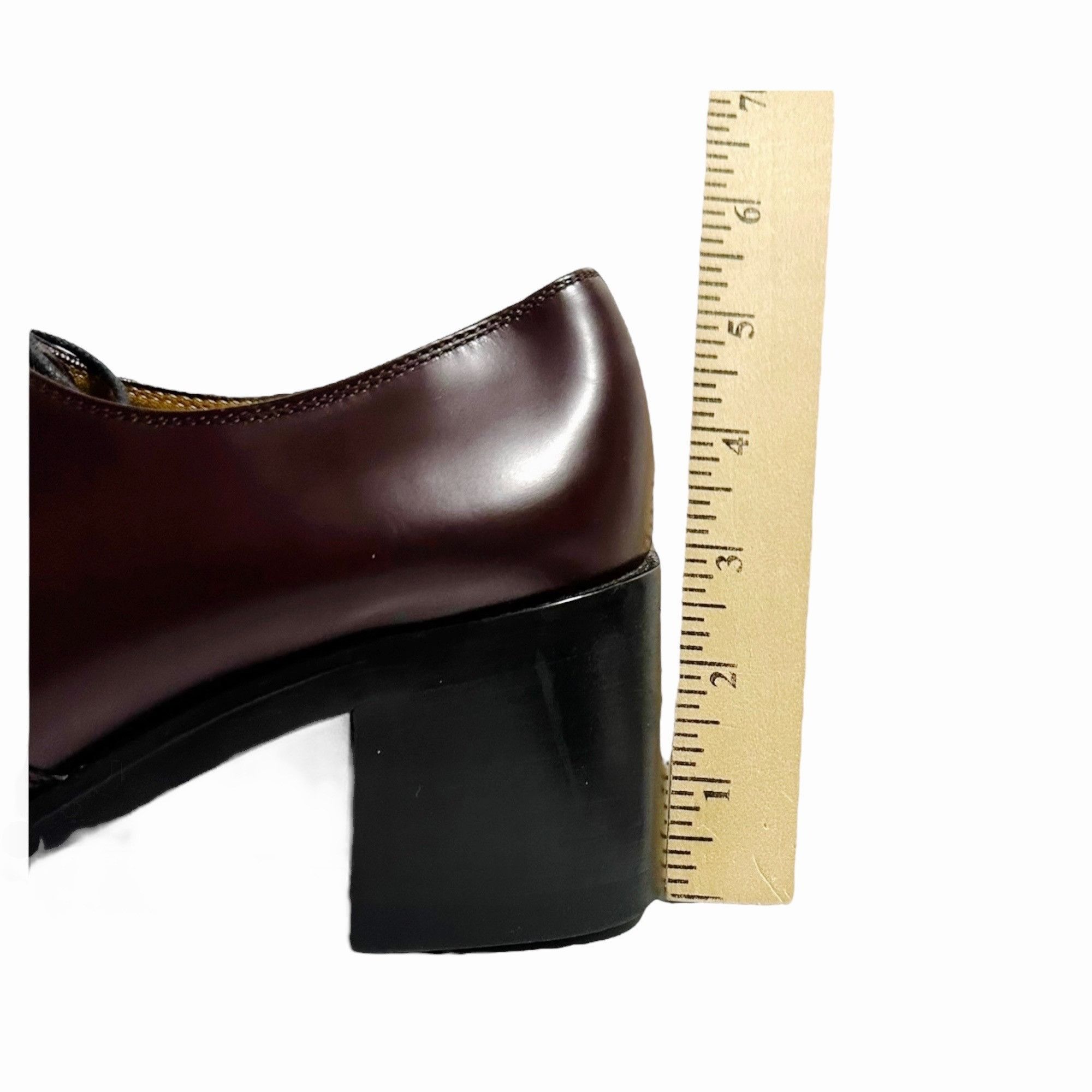 Sergio Rossi Sergio Rossi Women's Chunky Heel Lace Up Shoes, Size 38EU, Y Size US 8 / IT 38 - 11 Thumbnail