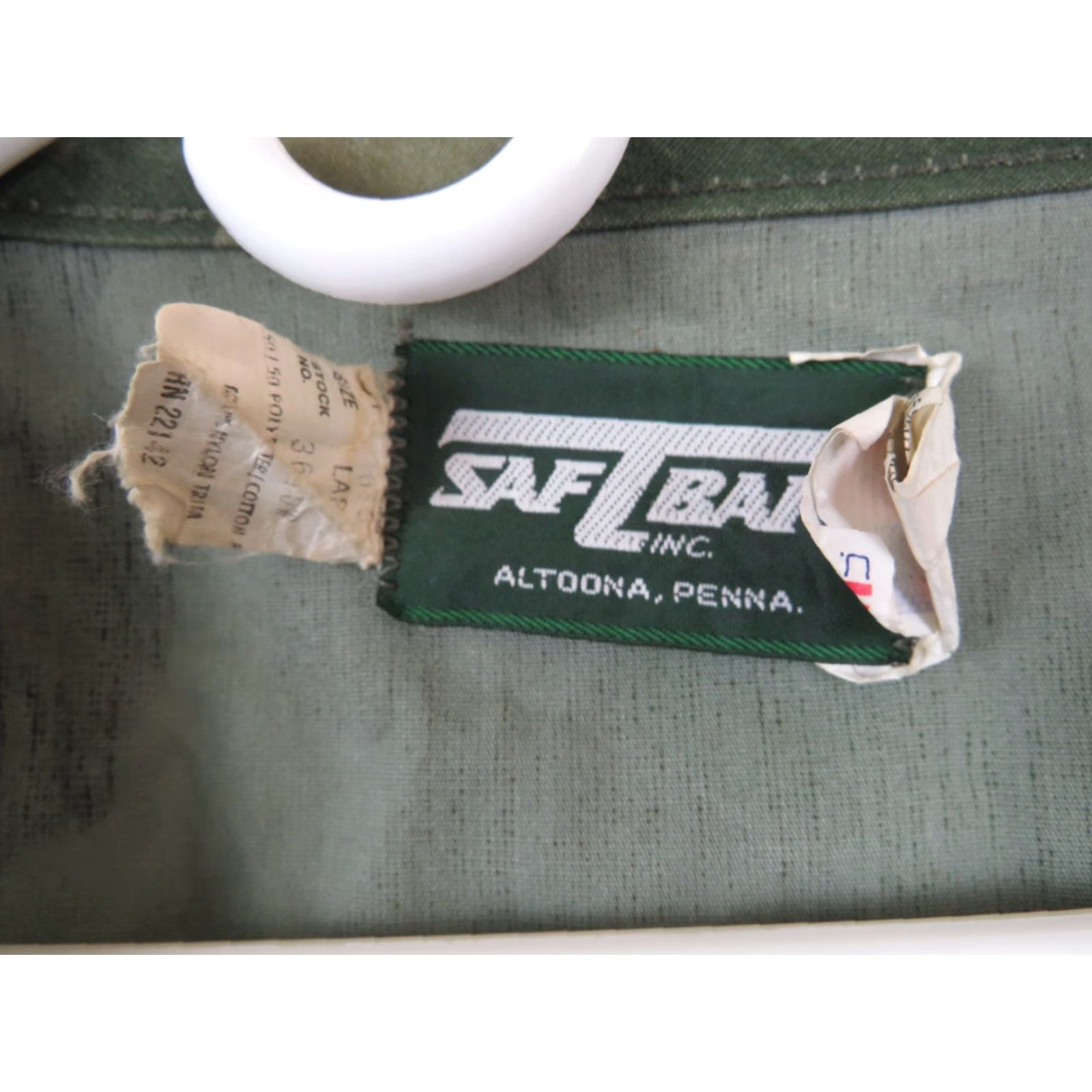 SafTbak VTG SafTbak L Hunting Camo Vest Men's Cotton Zip Pockets Game Pouch Brown Fall Winter USA Vintage Size US L / EU 52-54 / 3 - 4 Thumbnail