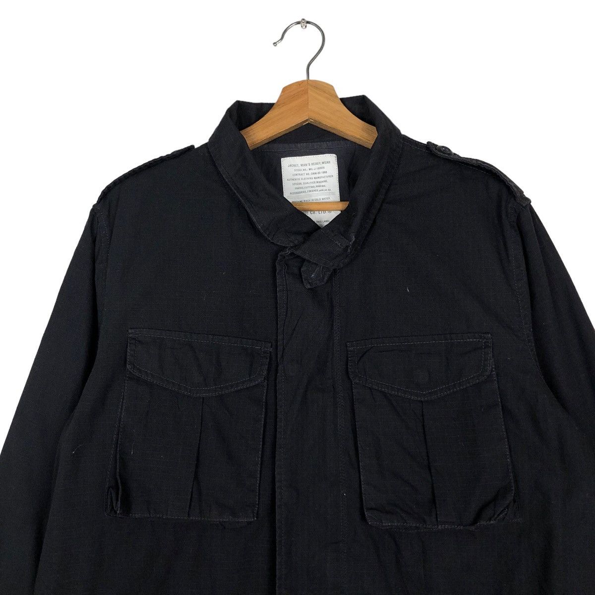 Japanese Brand 🔥Hunting Cargo Jacket Multi Pocket Denime Co LTD Japan Size US XL / EU 56 / 4 - 7 Thumbnail