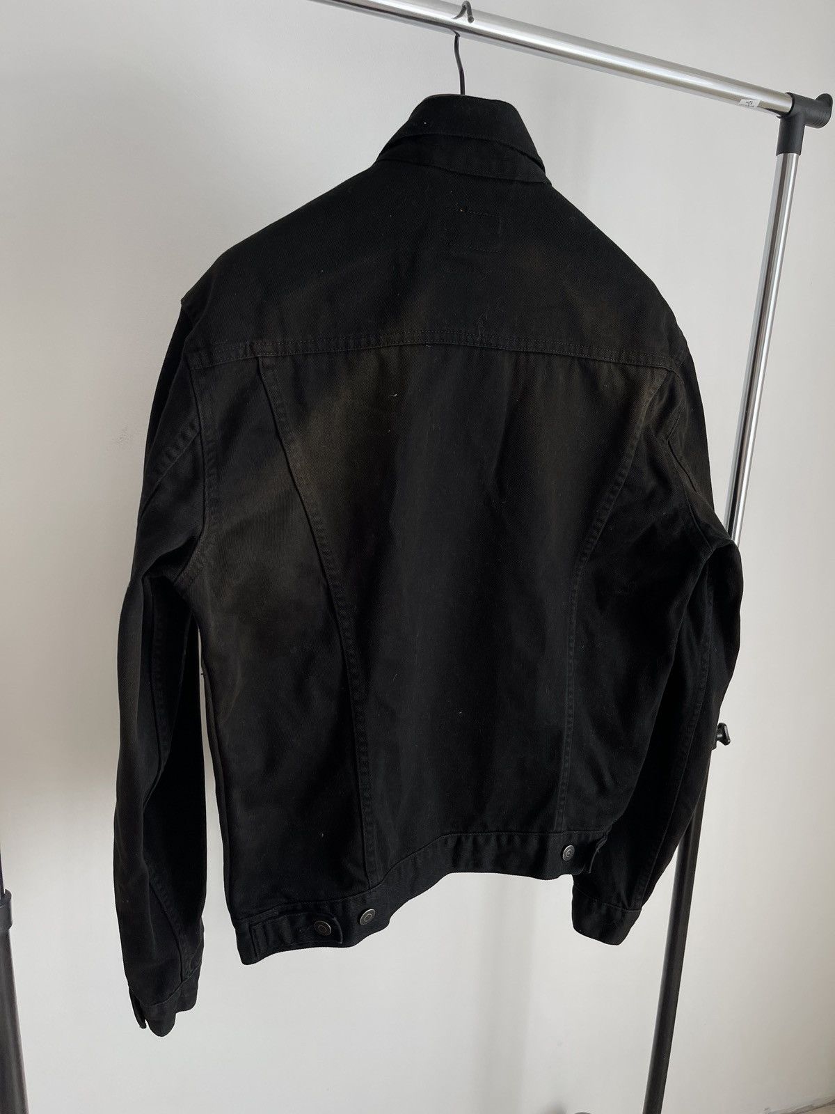 Levi's 🔥Levi's 72510 Men's black Denim Trucker Jacket levis L Size US L / EU 52-54 / 3 - 6 Thumbnail