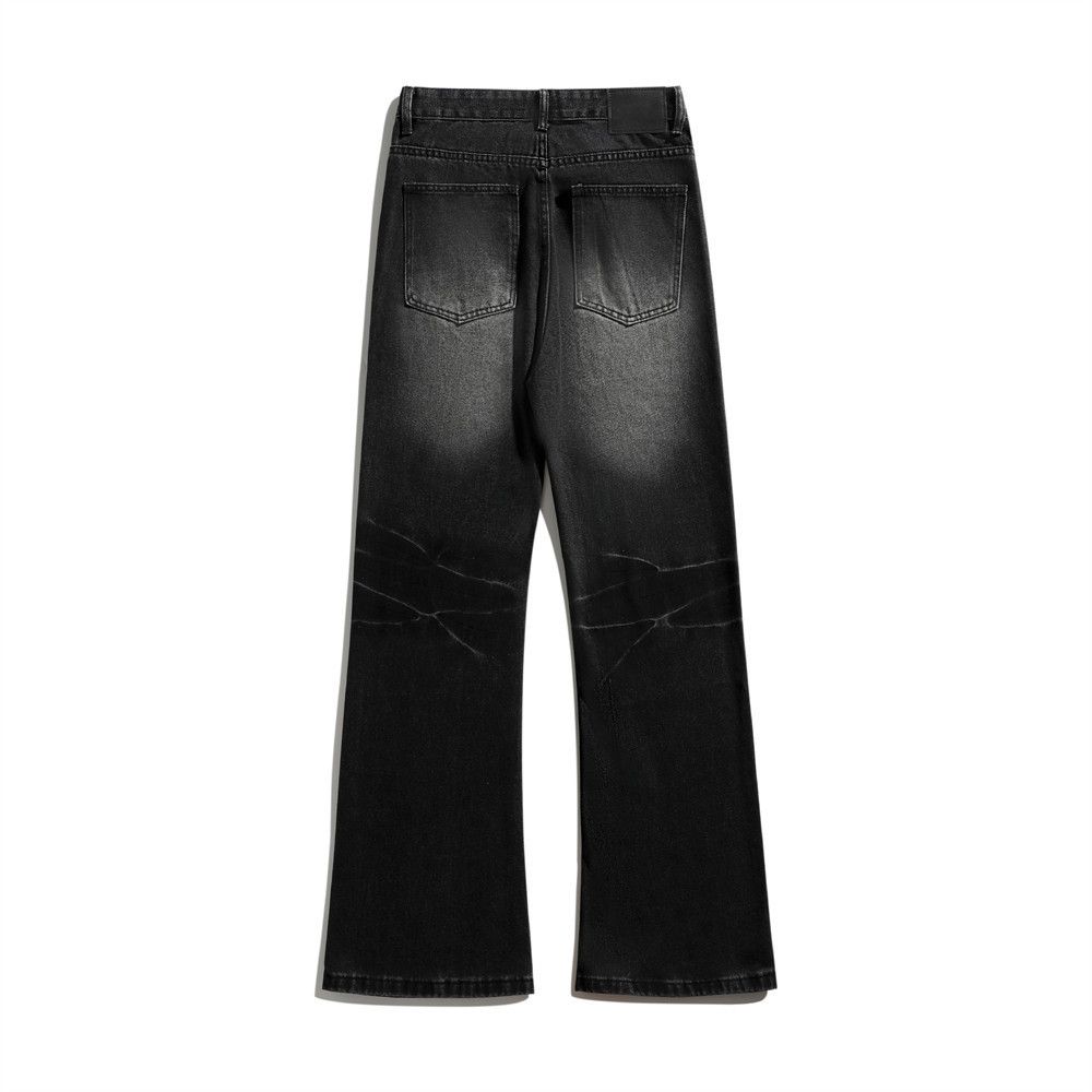 Vintage Loose distressed washed punk men's gradient vintage jeans Size US 32 / EU 48 - 2 Thumbnail