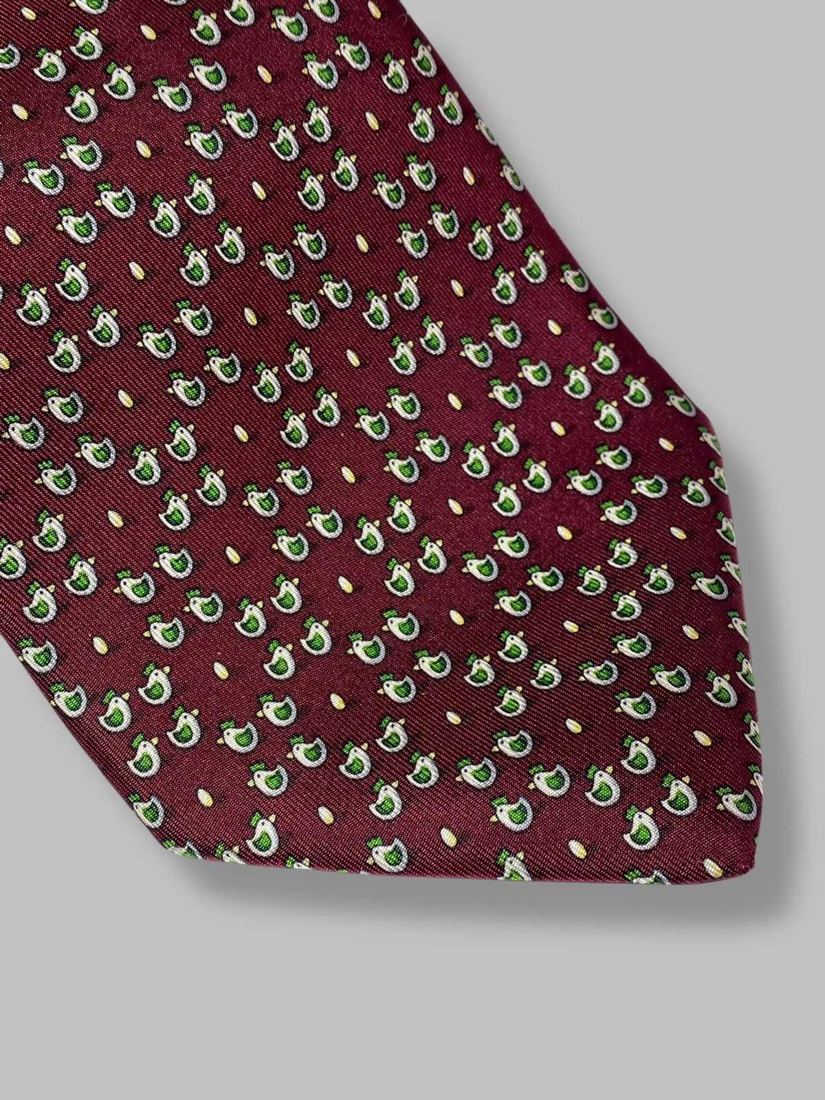 Salvatore Ferragamo Salvatore Ferragamo Vintage Silk Tie Monogram Size ONE SIZE - 7 Thumbnail