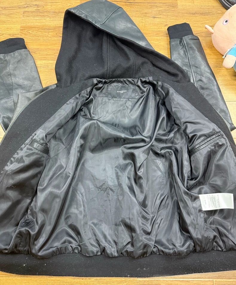 Givenchy Givenchy Men's sheepskin and hooded real leather jacket Size US M / EU 48-50 / 2 - 3 Thumbnail