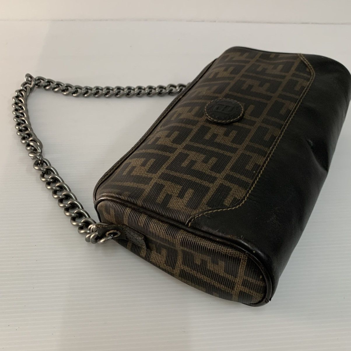 Fendi Fendi Zucca Vintage Chain Shoulder Size ONE SIZE - 15 Thumbnail