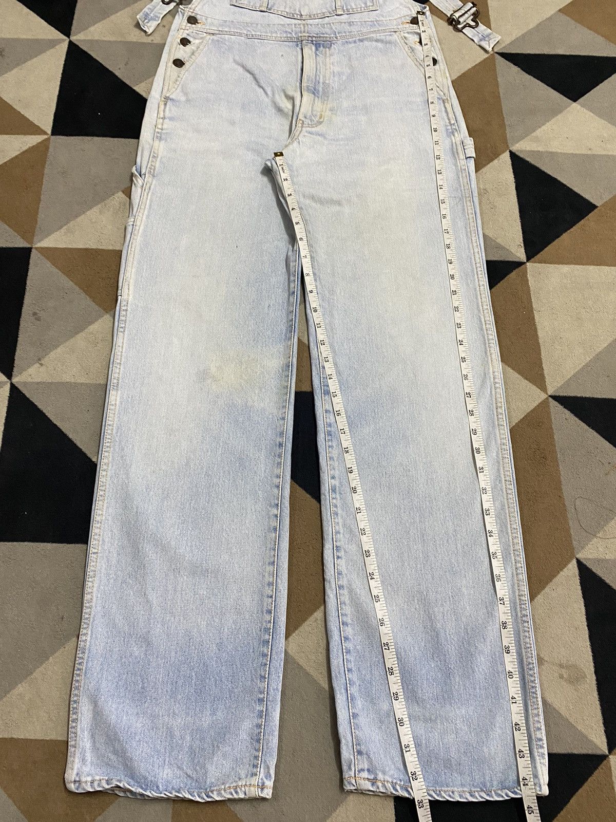 Edwin Vintage 80s Edwin Overall Loose Jumpsuits Size US 32 / EU 48 - 23 Thumbnail
